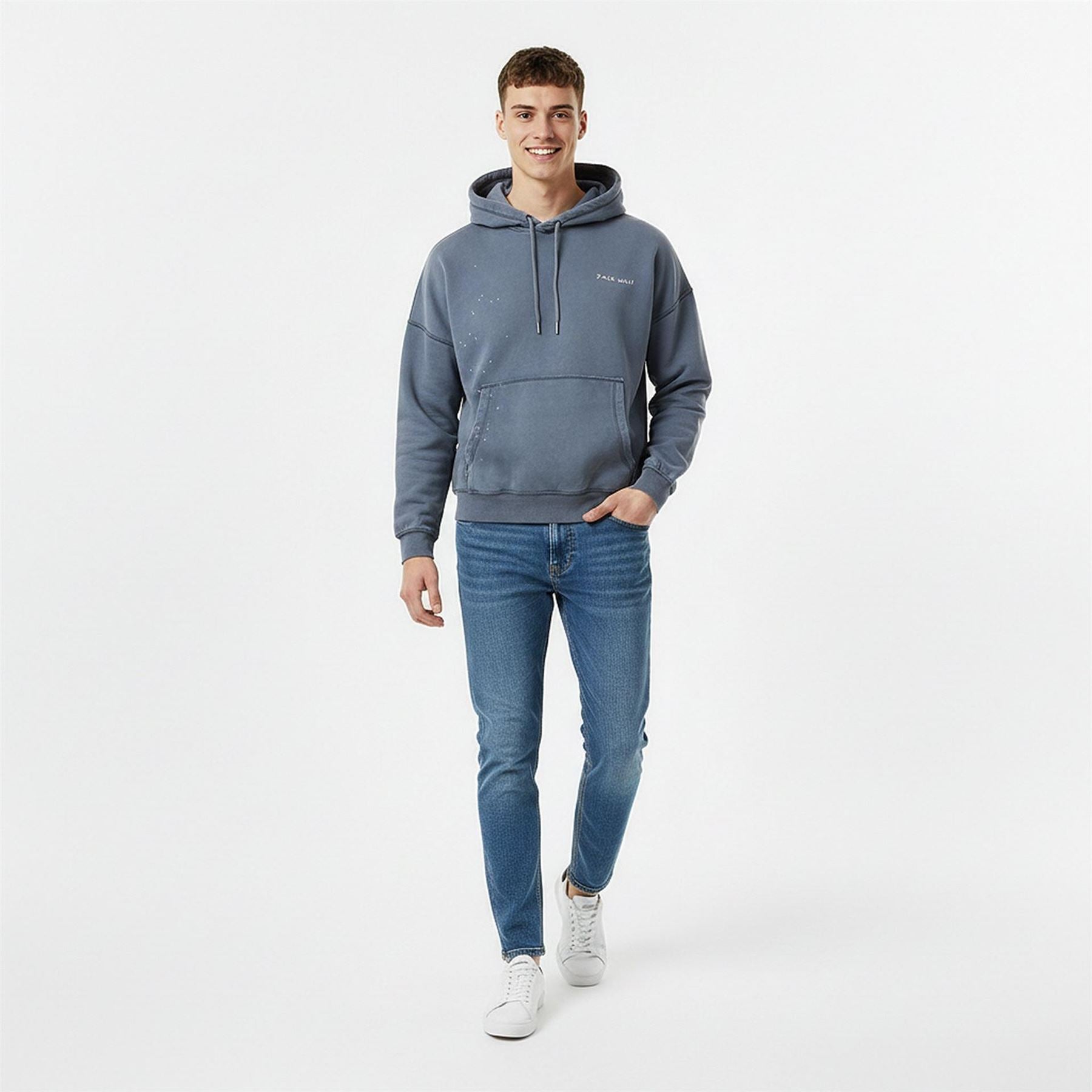 Jack Wills Micro Logo Popover Hoodie
