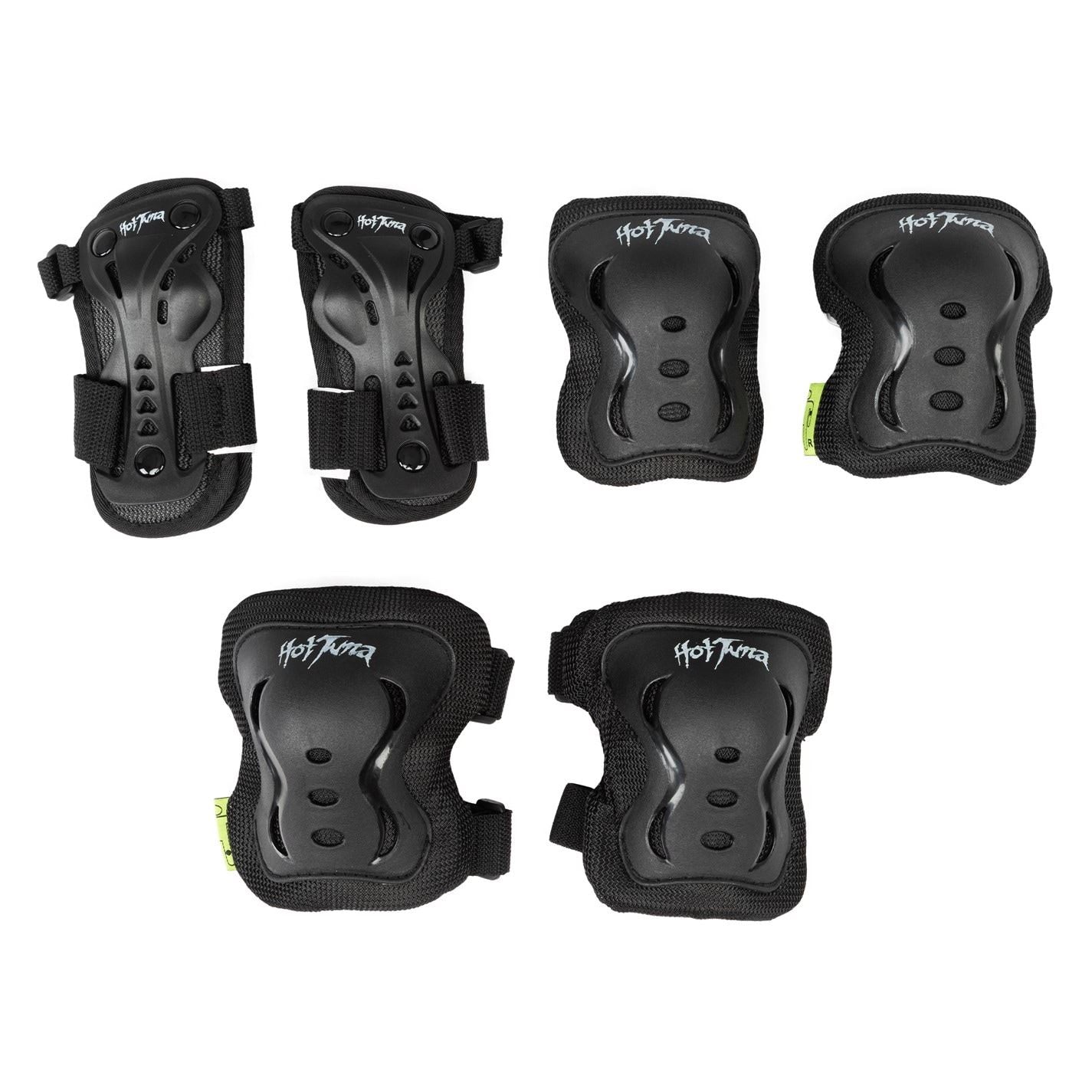 Hot Tuna Youth Skate Protector 3pc Set   Knee Pads Elbow Pad And Wrist Guards