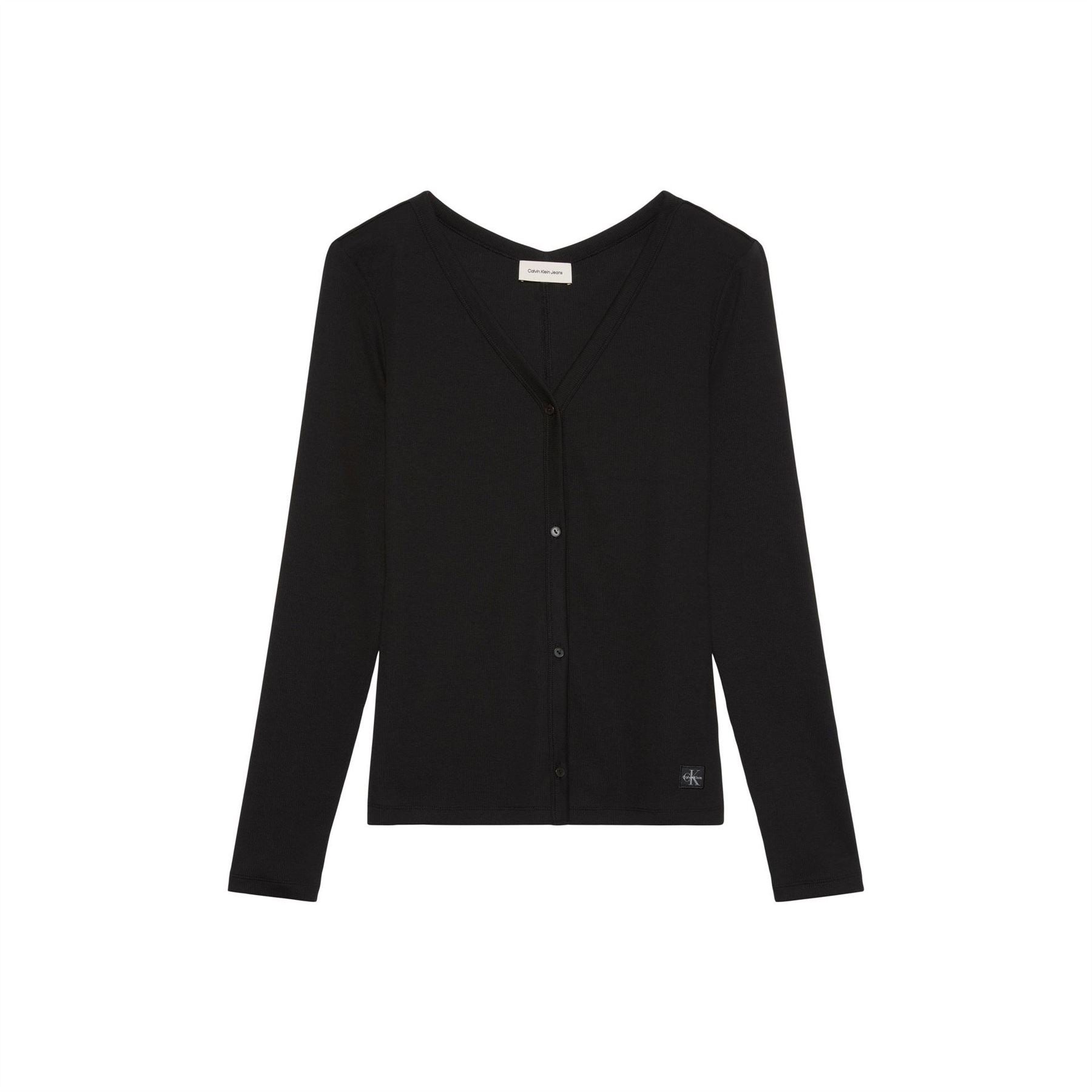 Calvin Klein Jeans V-Neck Long Sleeve Regular Fit Sweater