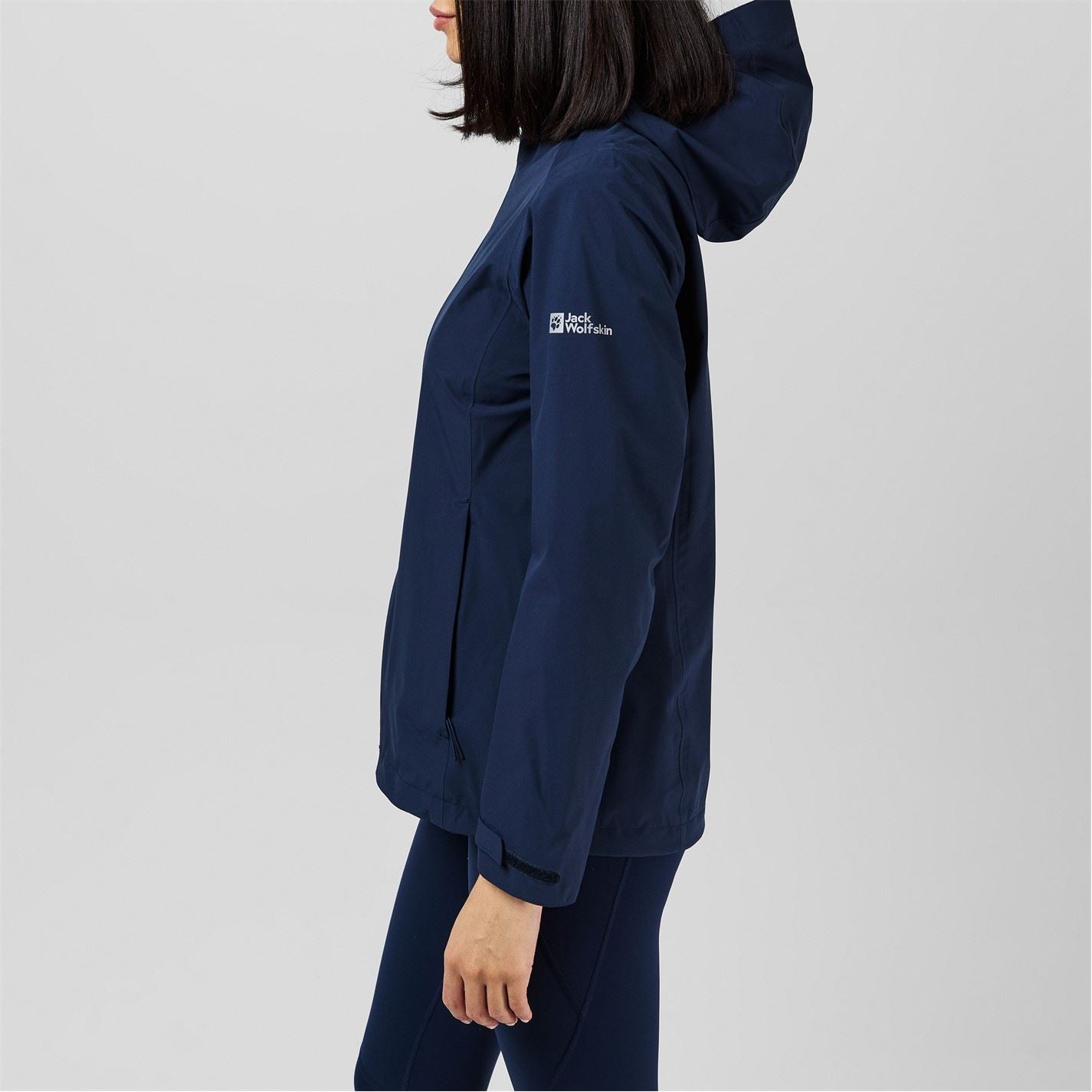 Jack Wolfskin Packgo Hooded Rain Jacket