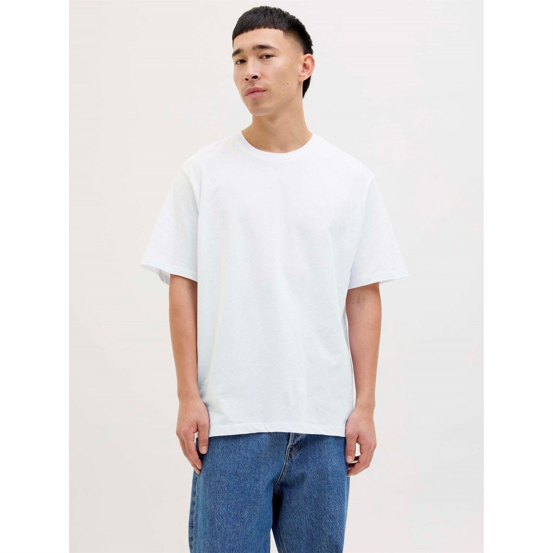 Jack and Jones Mens Pack Hugo Loose T-Shirt