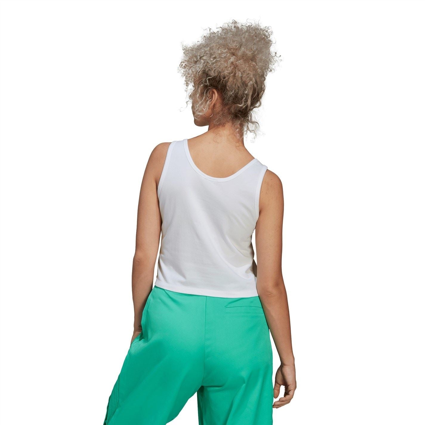 adidas Originals Slim Fit Scoop Neck Tank Top