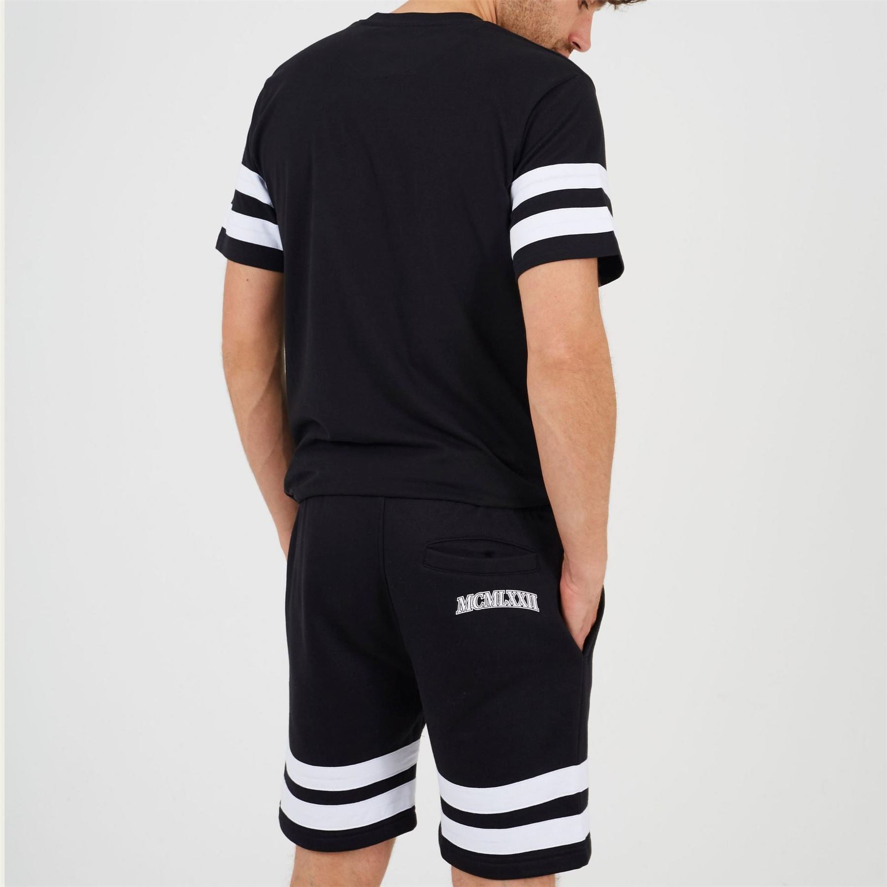 Brave Soul Mens Contrast Stripe Co od