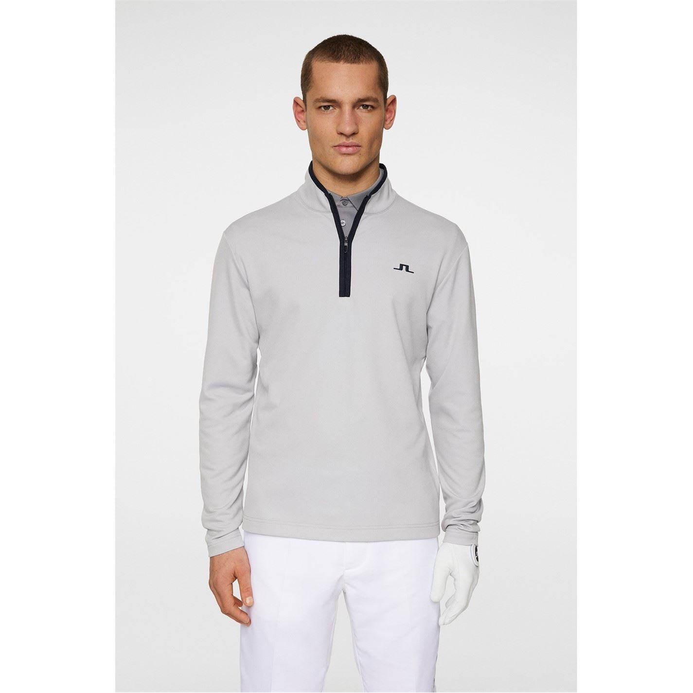 J Lindeberg Golf Half-Zip Regular Fit Long Sleeve Sweatshirt