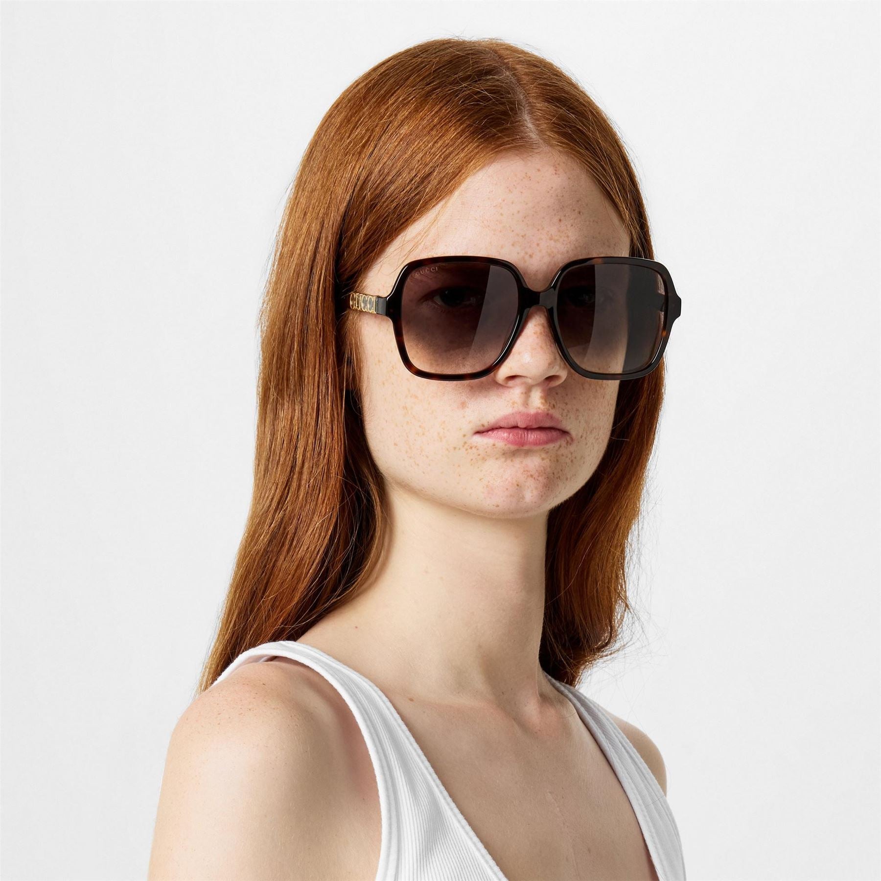 Gucci Gg1189s Women’s Oversized Square Sunglasses