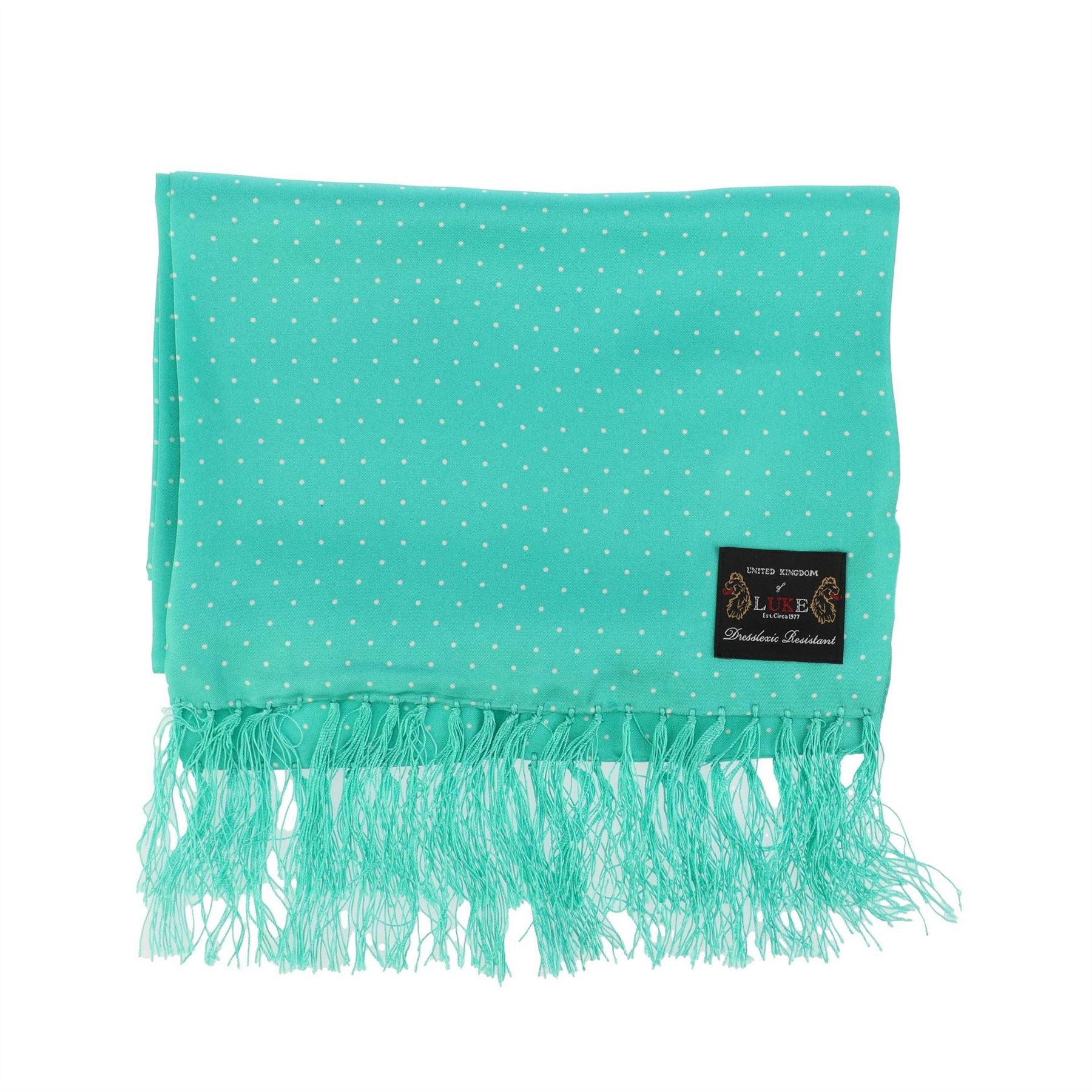 Luke Polka Dot Oblong Scarf