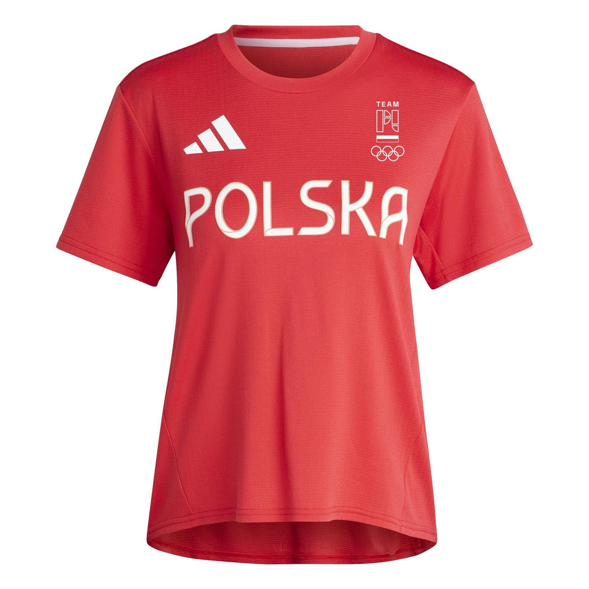 adidas Poland Short Sleeve Performance Gym Top