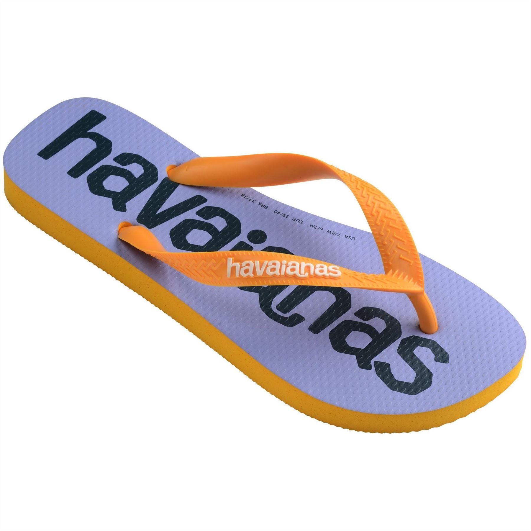Havaianas Hav. Top Logomania 2 Ruby Red Ruby Flip Flops Unisex Adults