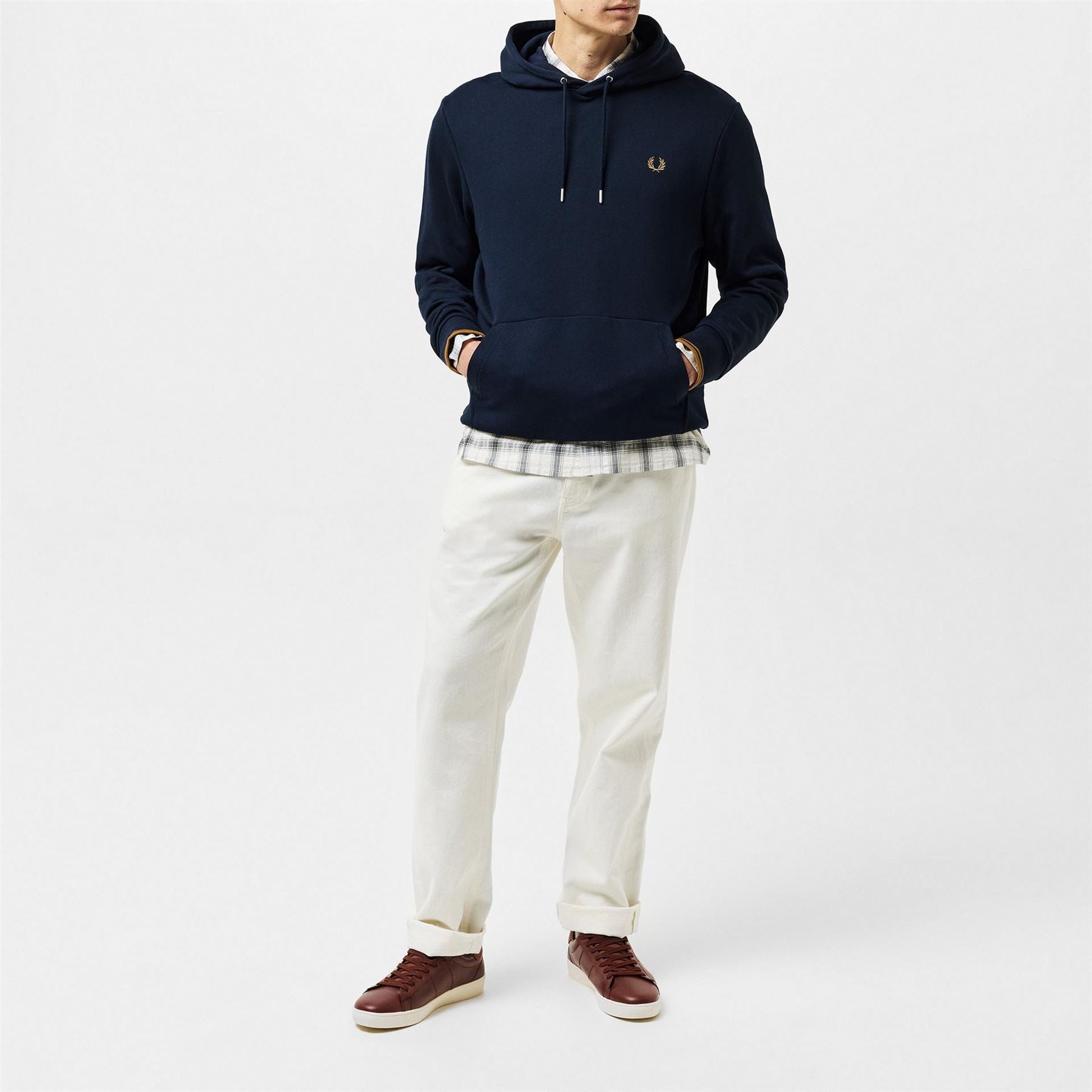 Fred Perry Logo Hoodie