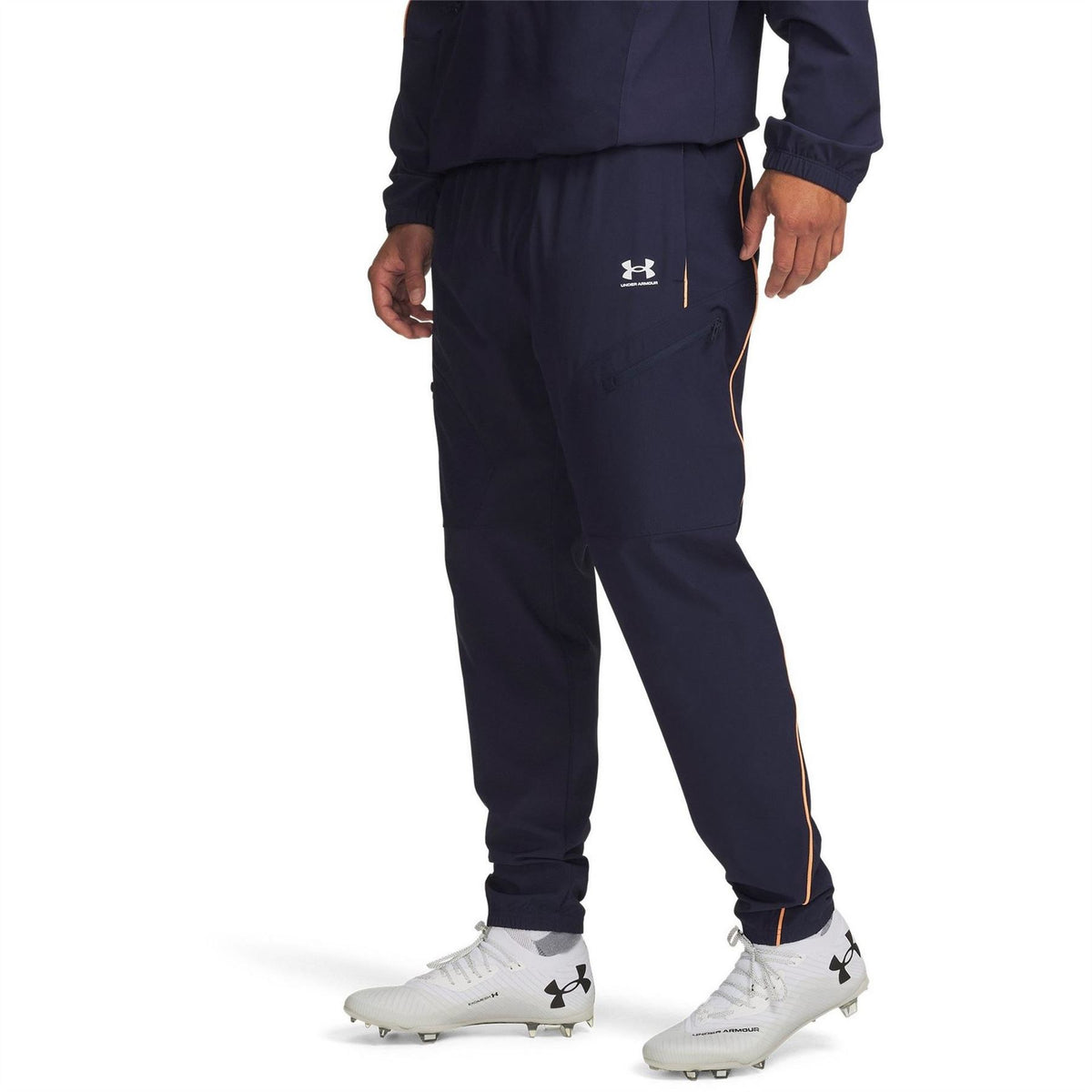 Under Armour Challeng Solid Patterned Track Pants