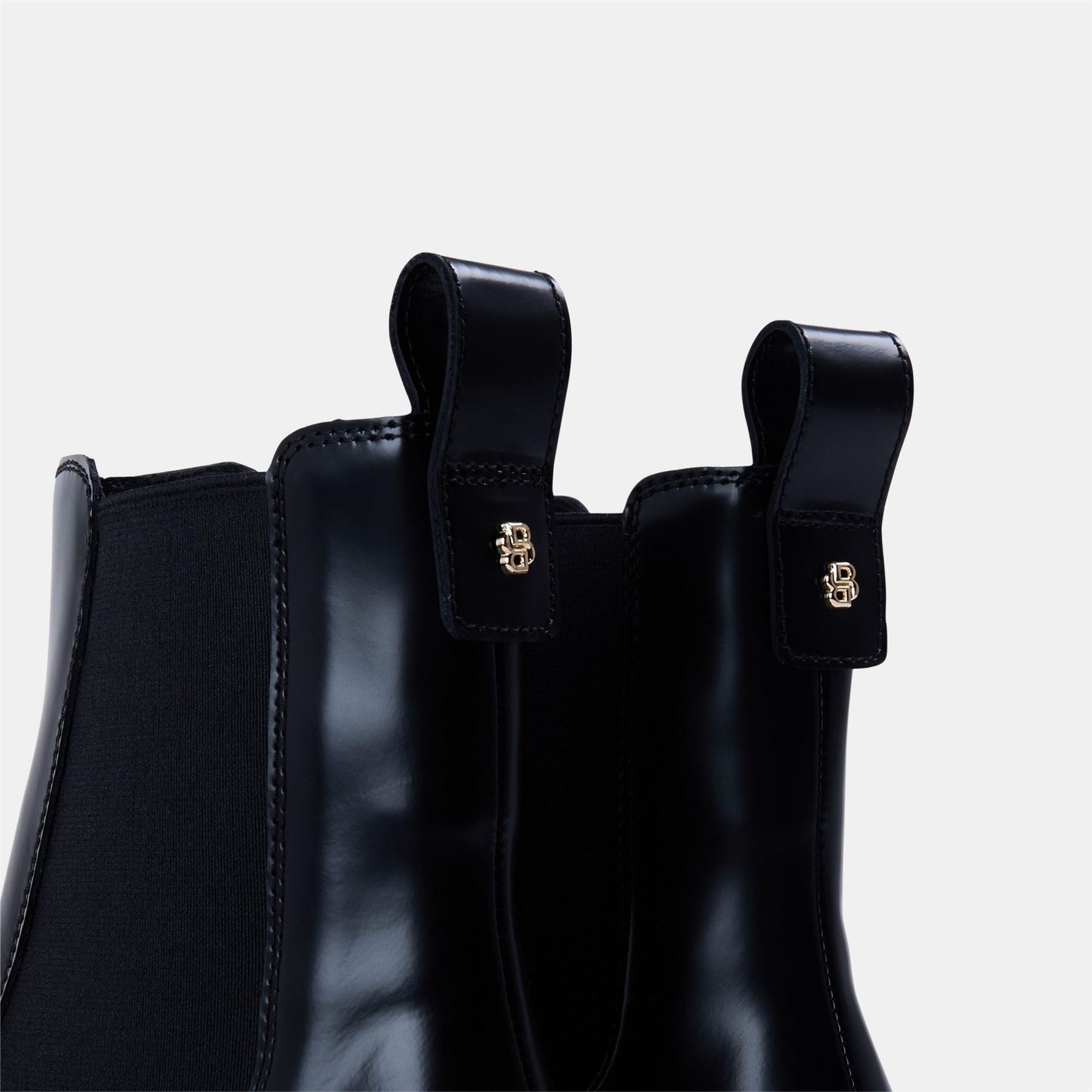 Boss Eleri Chelsea Boots with Block Heel