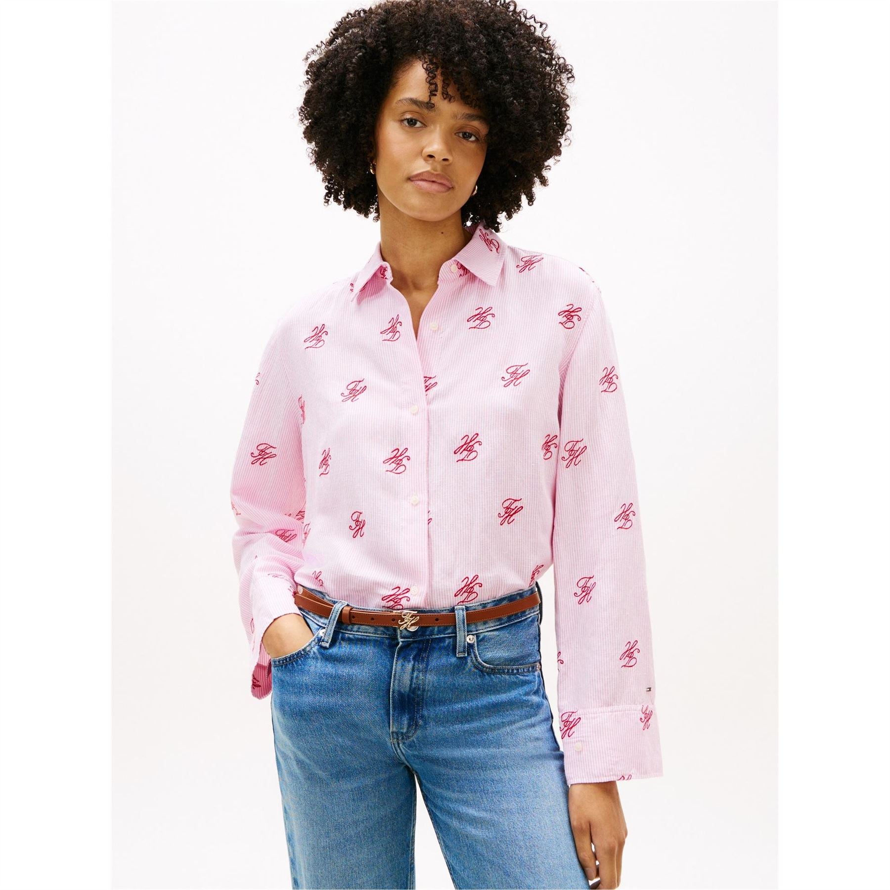 Tommy Hilfiger Long Sleeve Plain Shirt