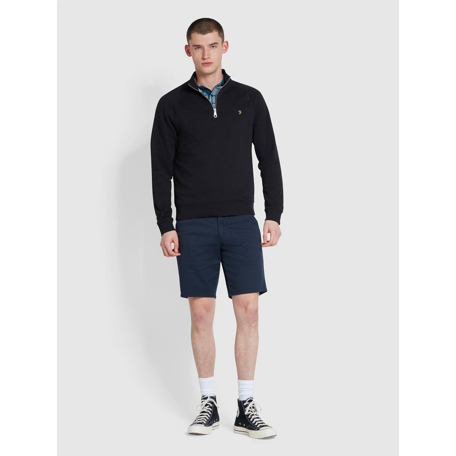 Farah Hawk Twill Chino Shorts