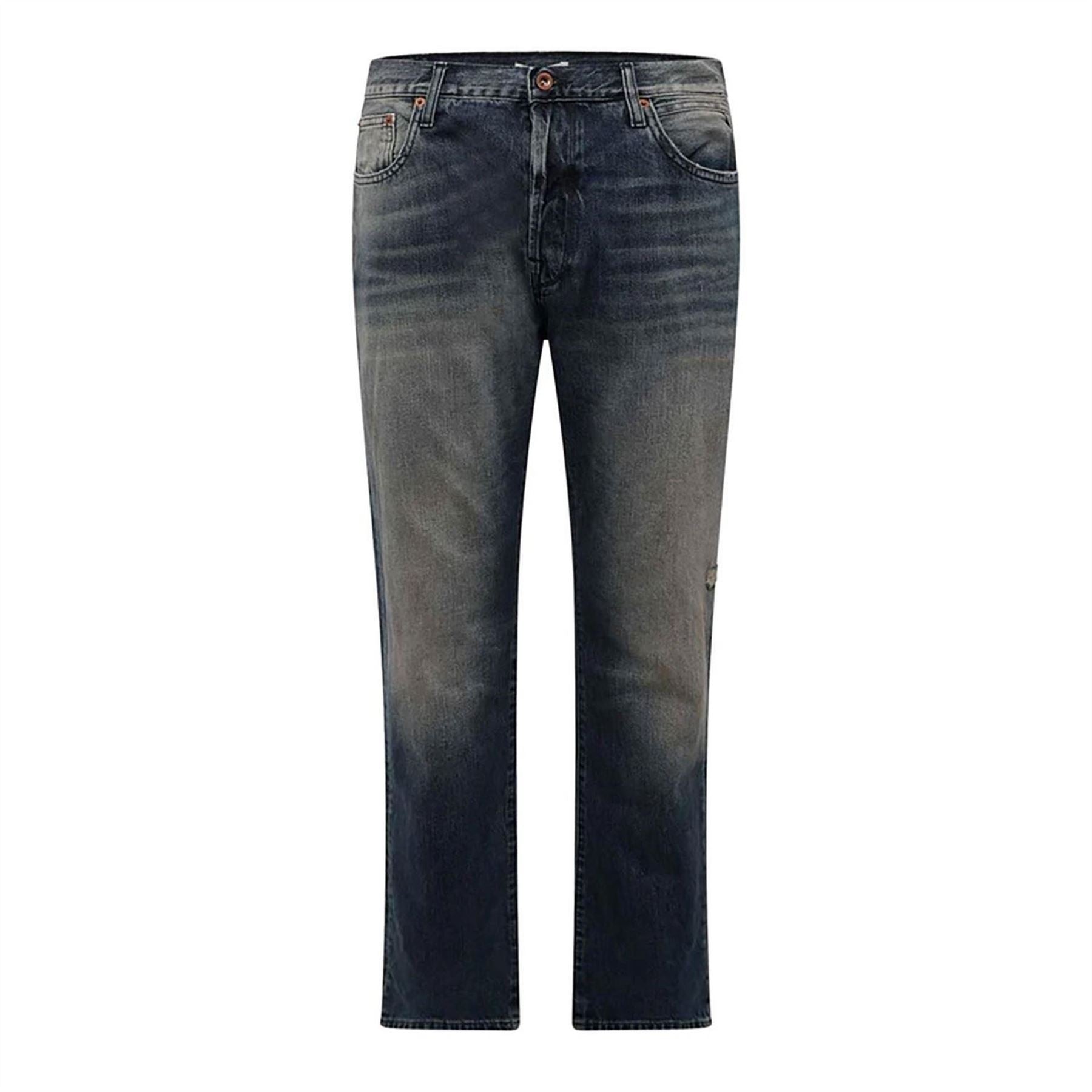 Replay Sartoriale Relaxed Fit Straight Leg Jeans