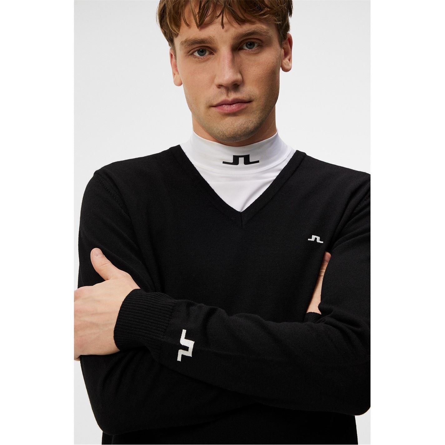 J Lindeberg Golf Crew Neck Jumper