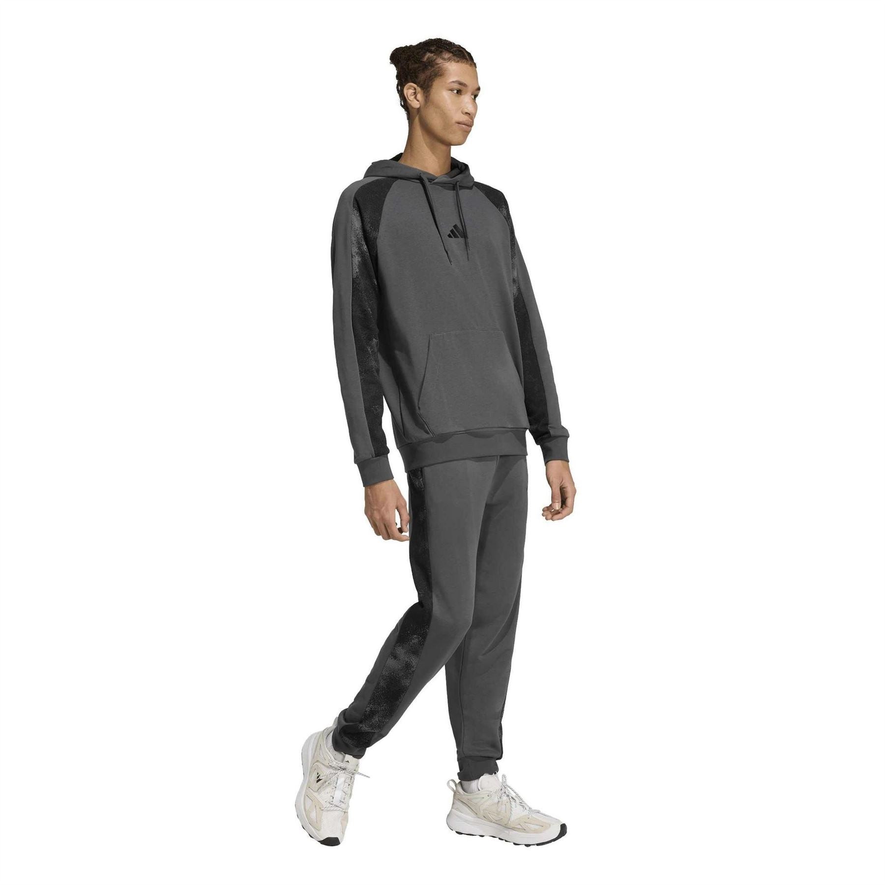 adidas Camo Print Over The Head Hoodie