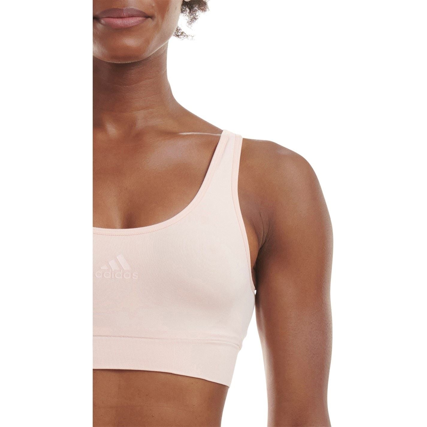adidas Sport Active Seamless Micro Stretch Scoop Lounge Bra