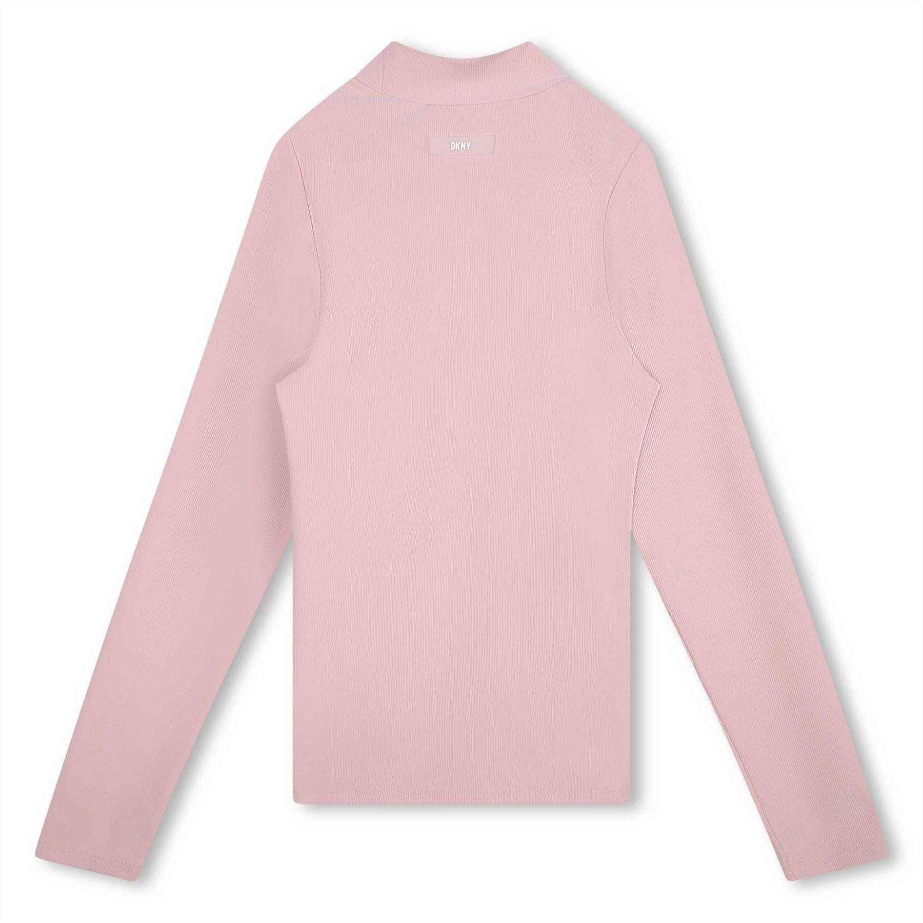 DKNY Mock Neck Slim Fit Long Sleeve Sweater