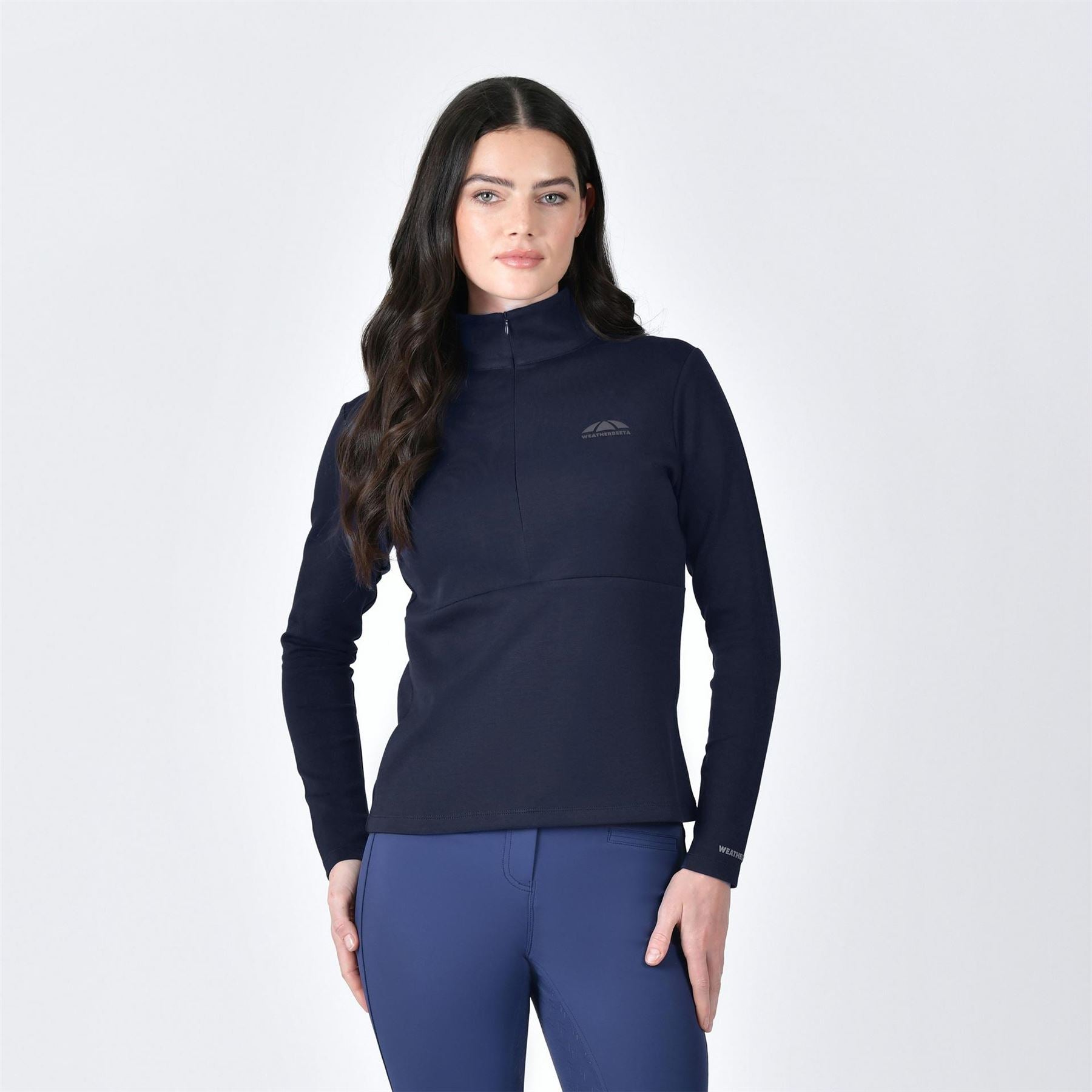 Weatherbeeta Copper Half Zip Long Sleeve Mid Layer
