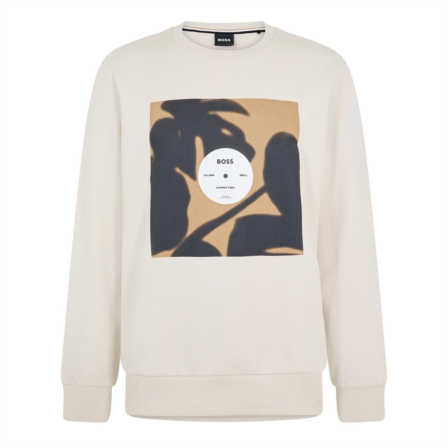 Boss 88 10260009 01 Logo Crew Sweatshirt