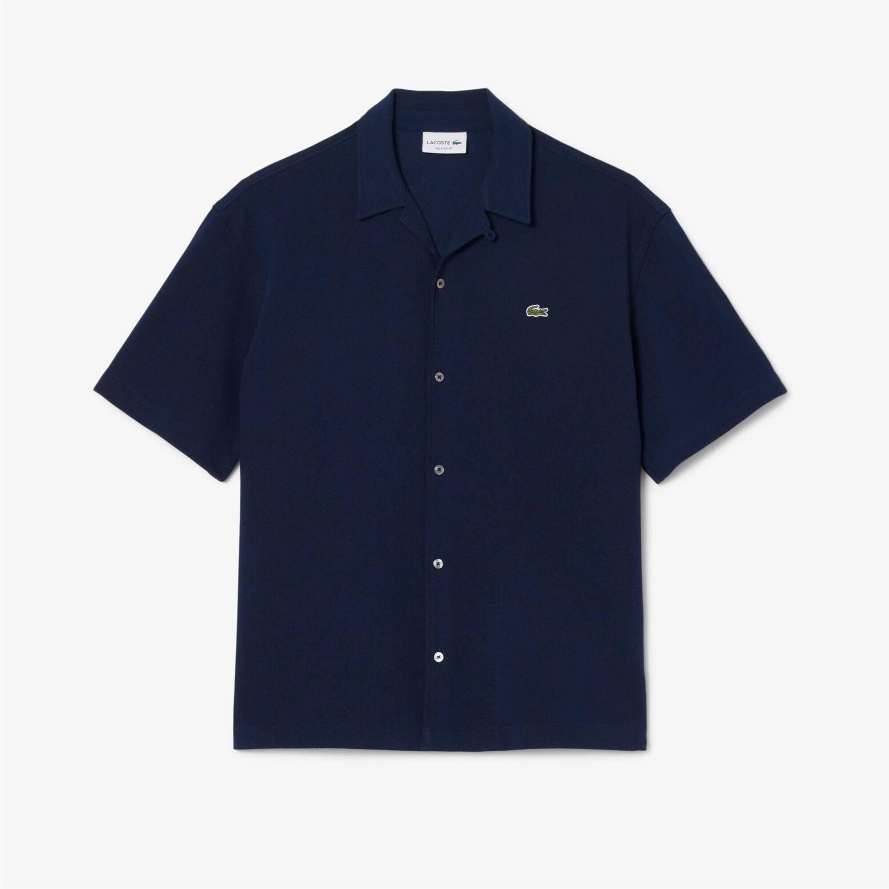 Lacoste Short Sleeve Plain Shirt