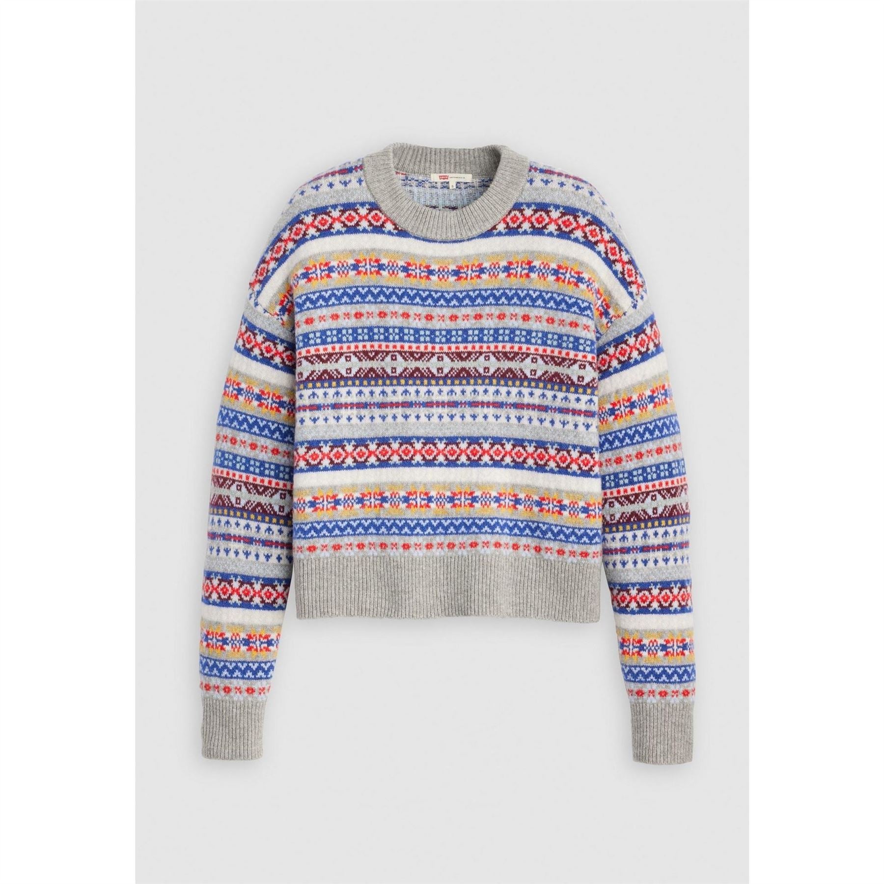 Levis Ines Crew Neck Long Sleeve Regular Fit Sweater