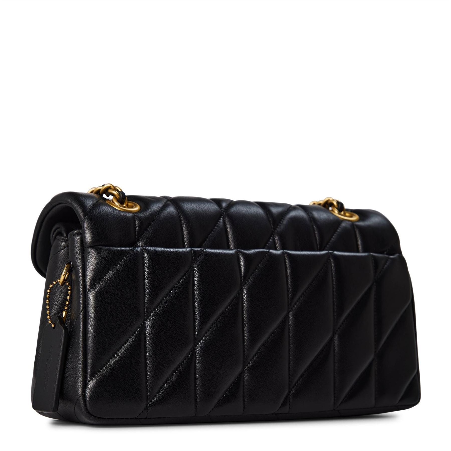 Coach Tabby 26 Ribbed Cross Body Bag with Key Ring