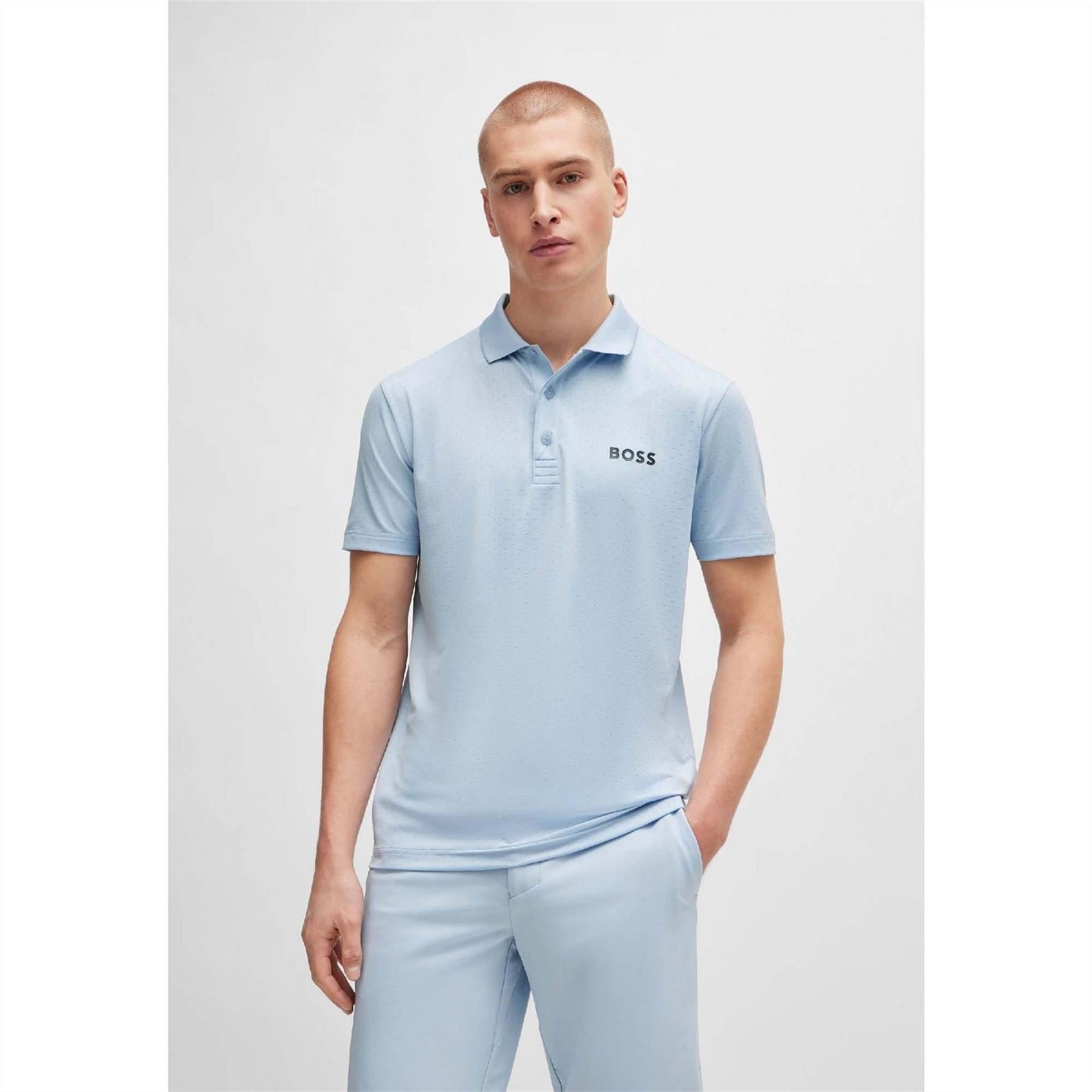 Boss Contrast Logo Polo Shirt