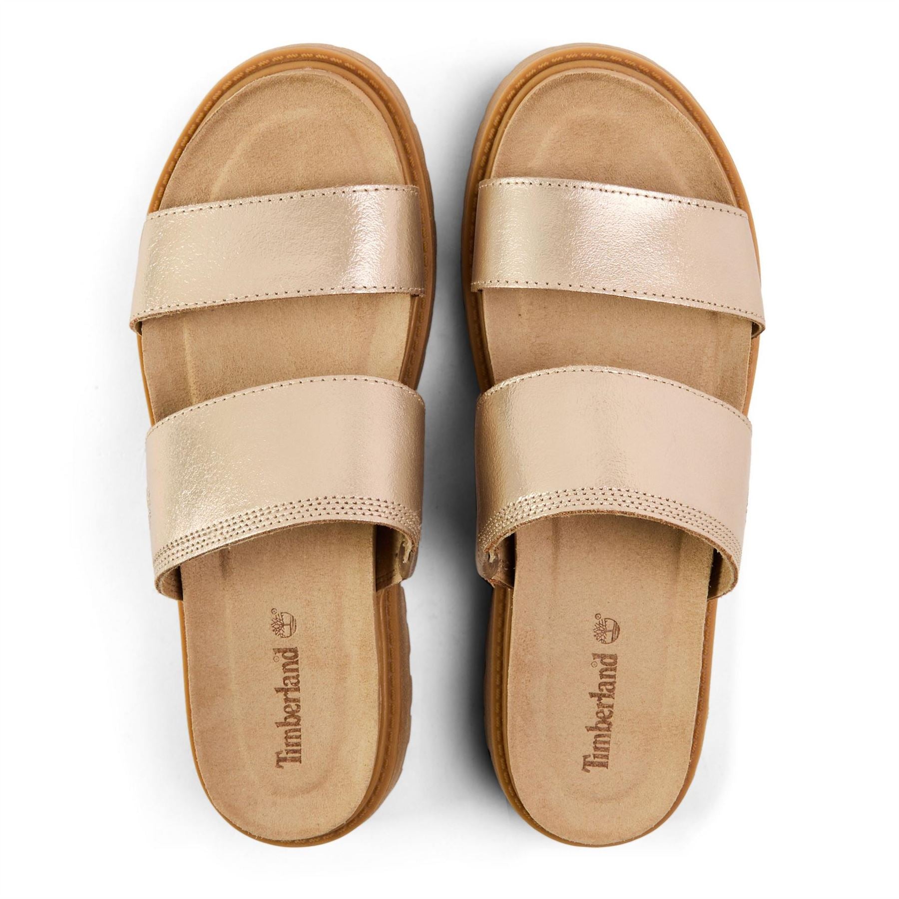 Timberland Clairemont Way Slide Sandal Gold me