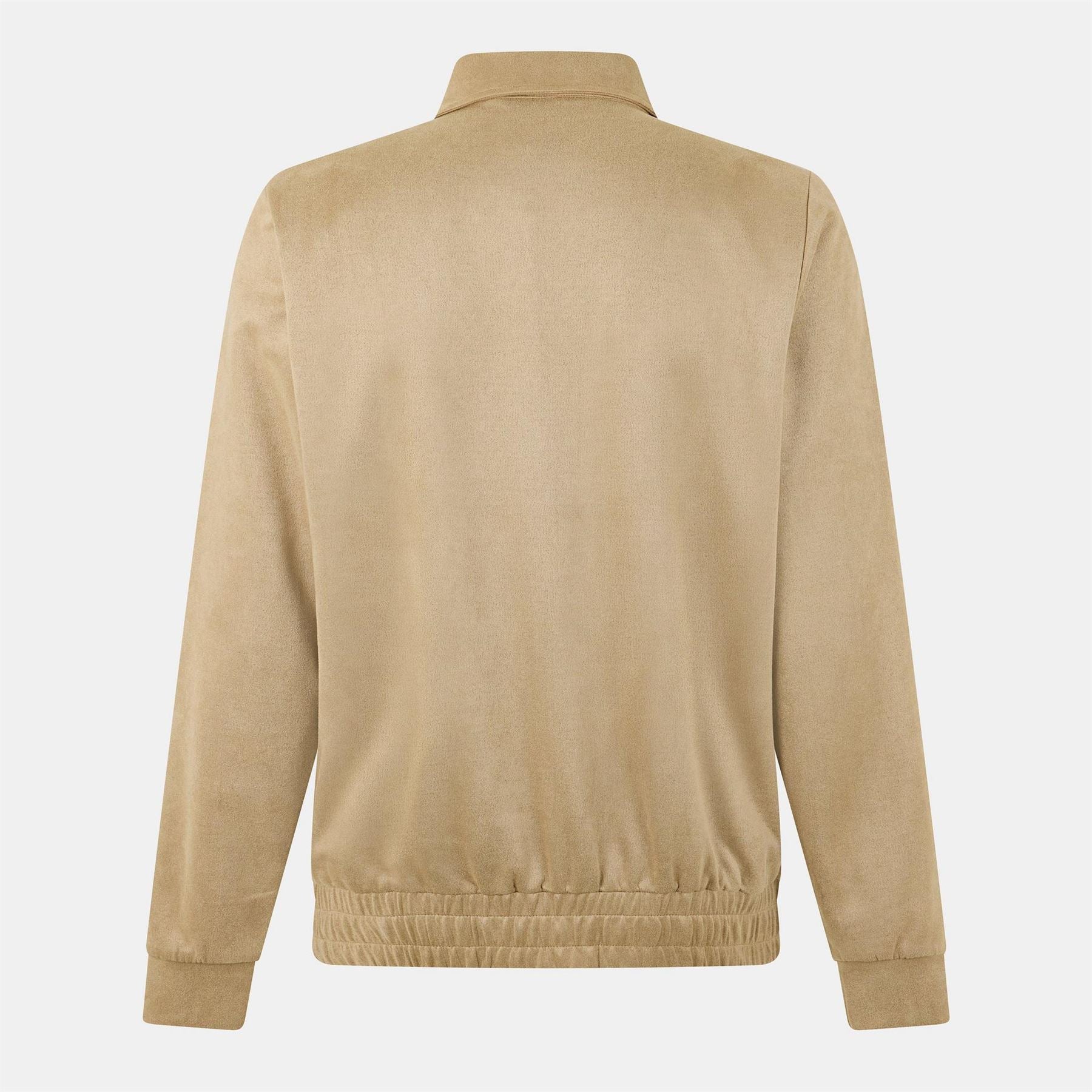 Luke Magnus Solid Patterned Zipped Pocket Ribbed Cuff Bomber Jacket