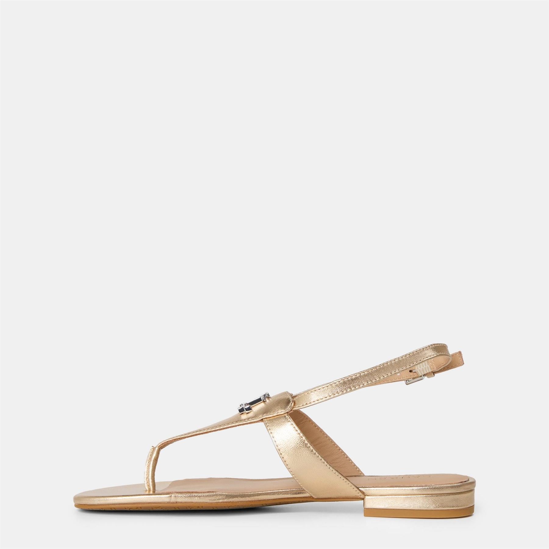 Lauren by Ralph Lauren Everley Toe Post Flatform Sandals