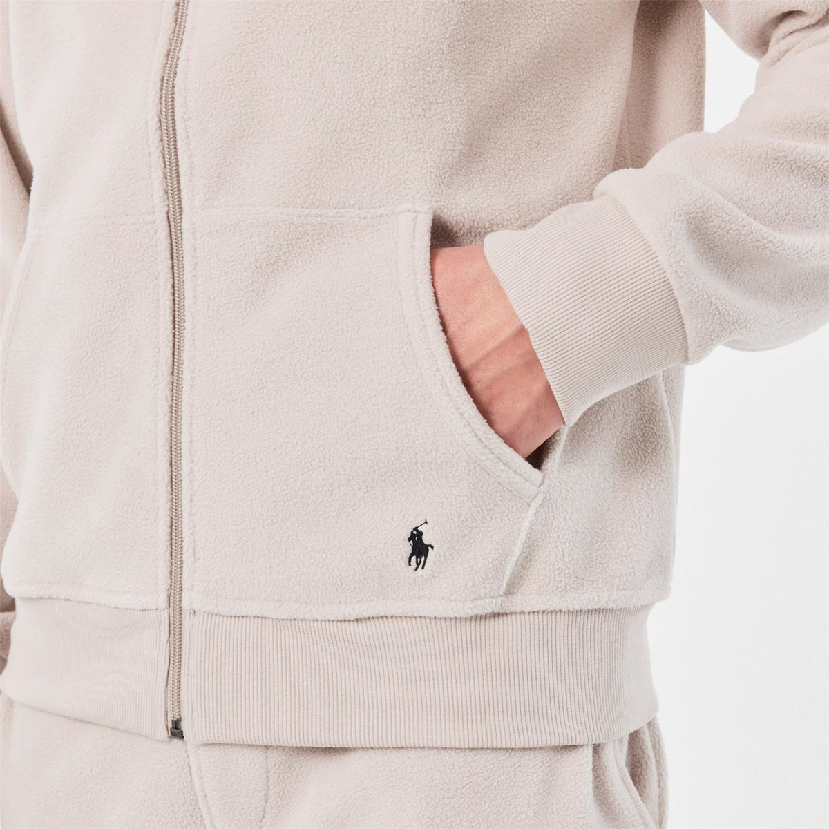 Polo Ralph Lauren Full Zip Mock Neck Top