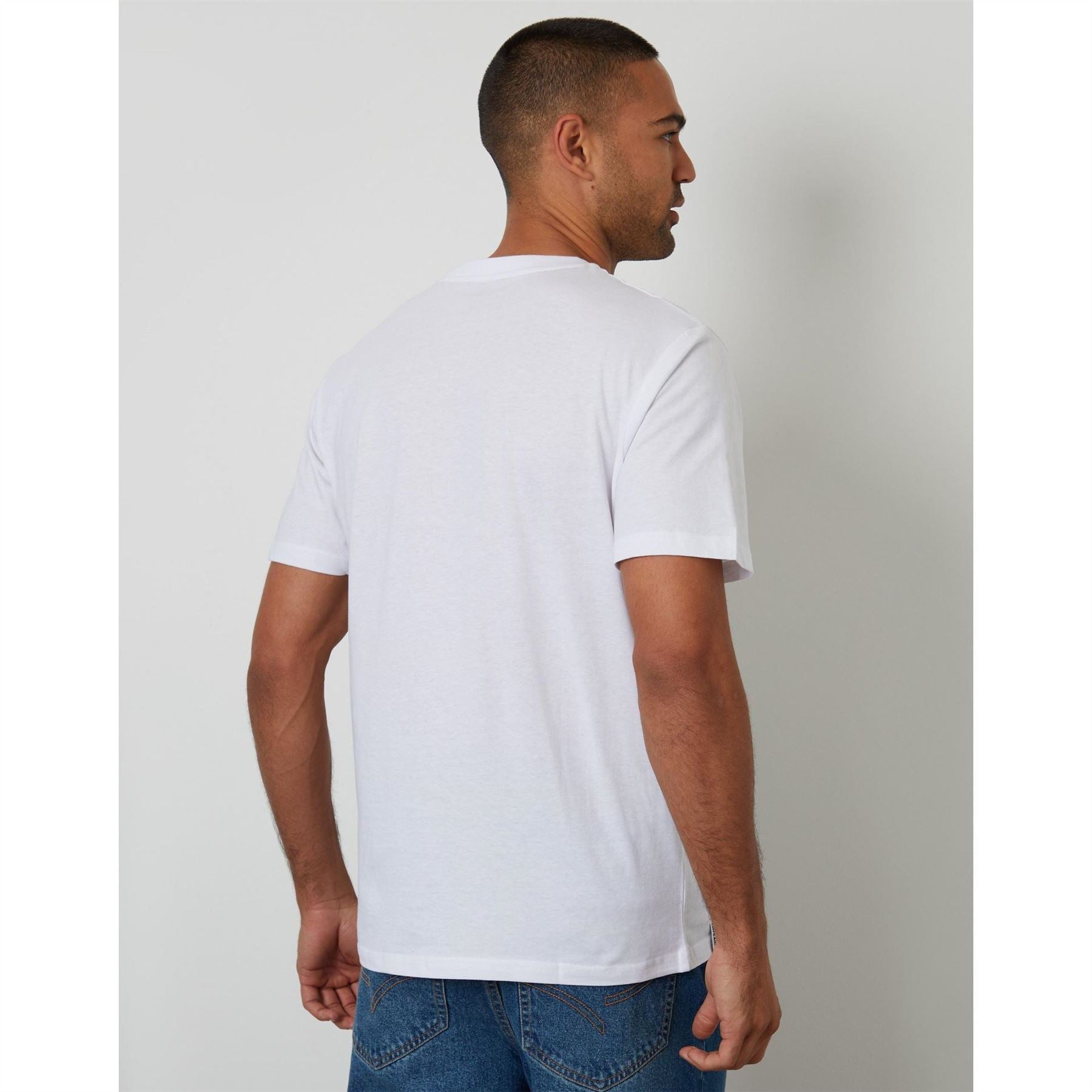 Threadbare Pizza Crew Neck Short Sleeve T-Shirt