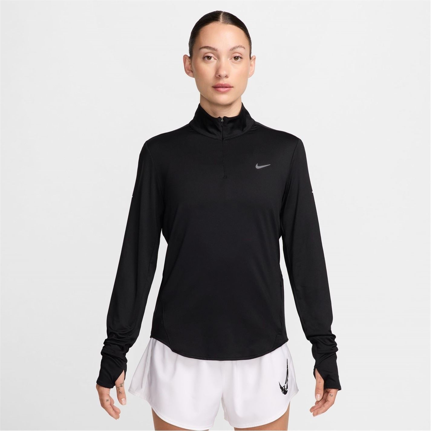 Nike Womens Swift 1 4 Zip Running Top