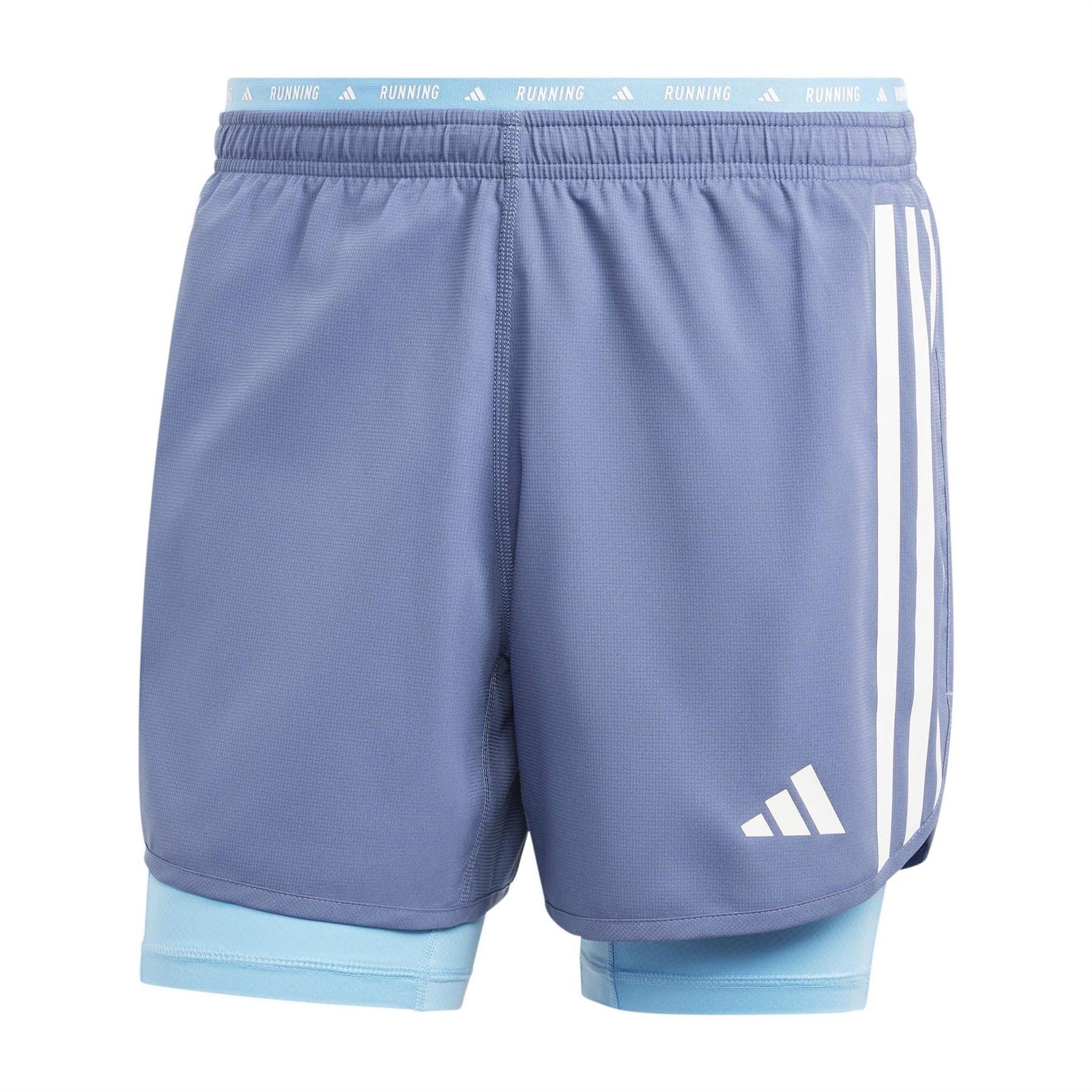 adidas Mens Otr E 3s 2in1 S Running Shorts