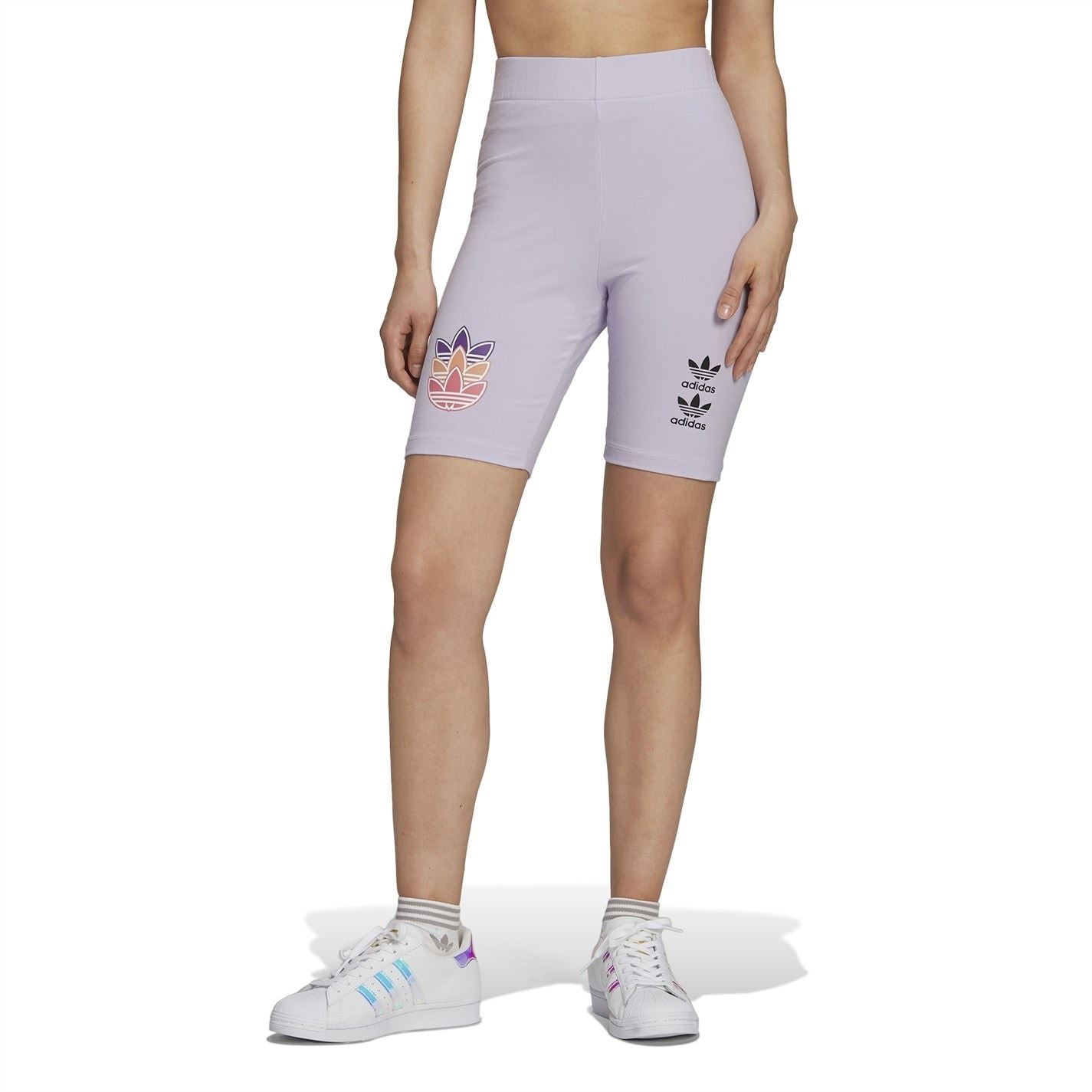 adidas Originals Skinny Fit Biking Athletic Shorts