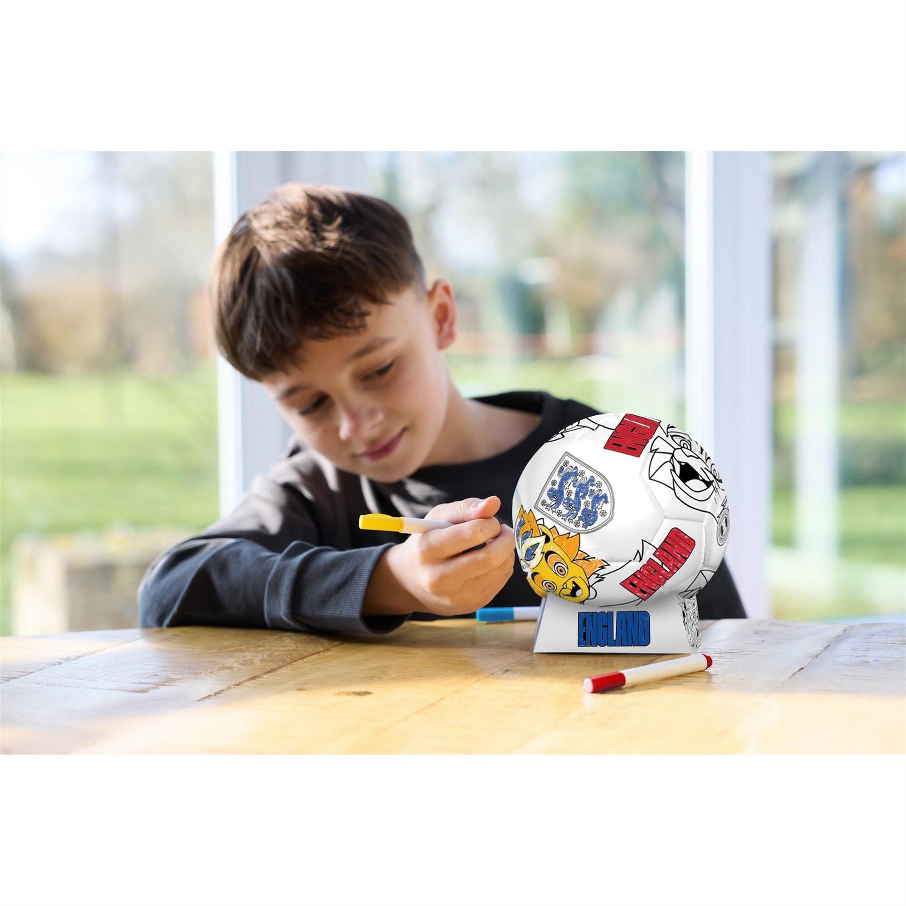 Team Colour In Football Supporter Set