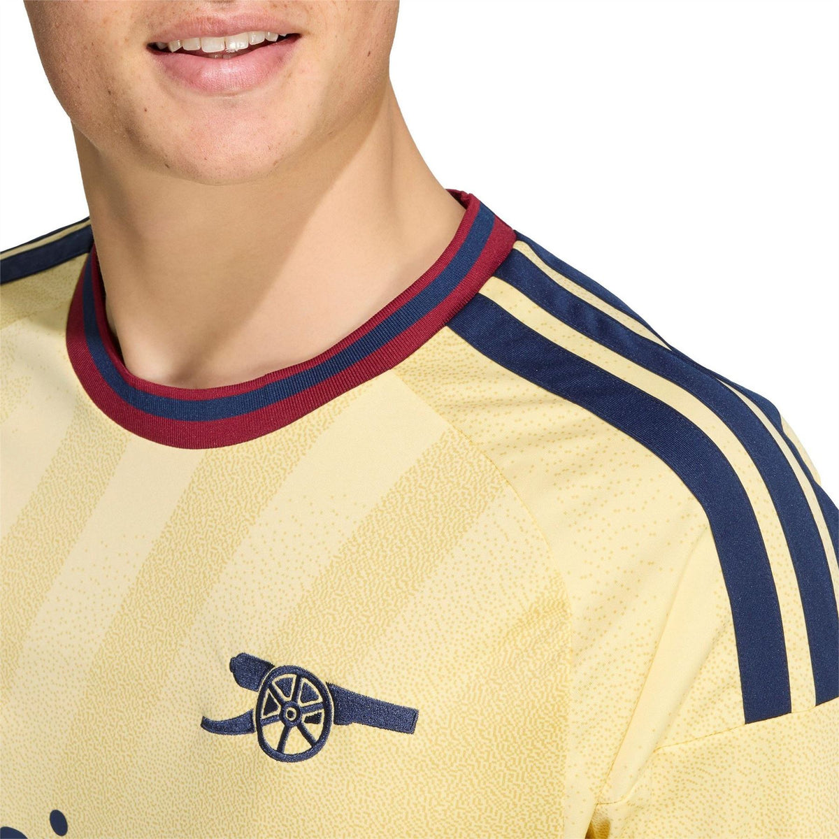 adidas Arsenal Third 24 25 Long Sleeve Slim Fit Football Shirt