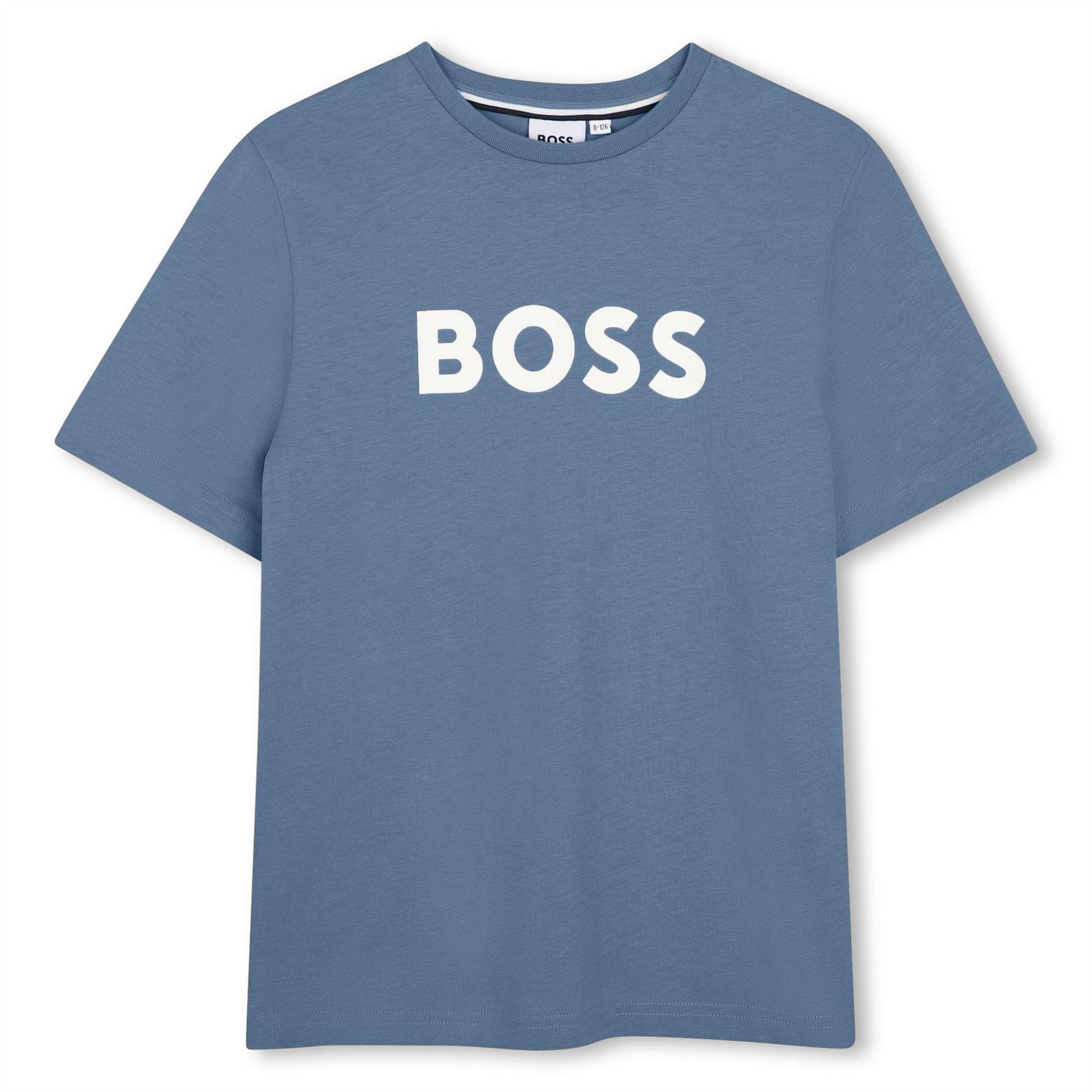 Boss Printed Logo Crew Neck Short Sleeve Jersey T-Shirt