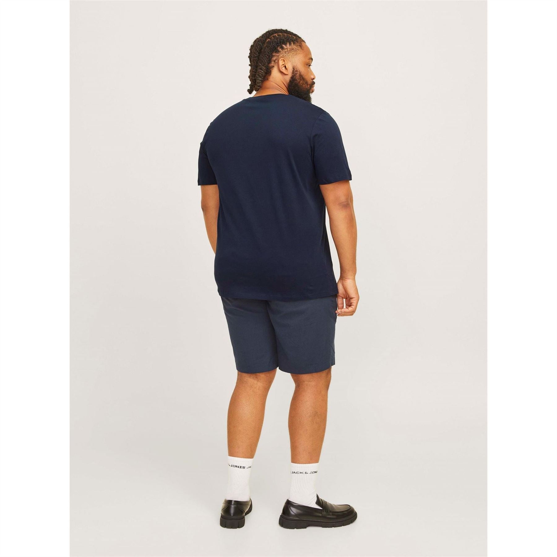 Jack and Jones Mens Corp Logo T-Shirt Plus Size