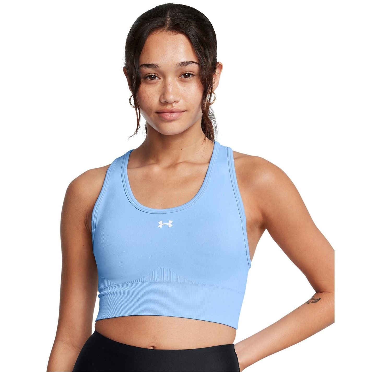 Under Armour Womens Armour Vanish Seamless Mid Bra Medium Impact Sports