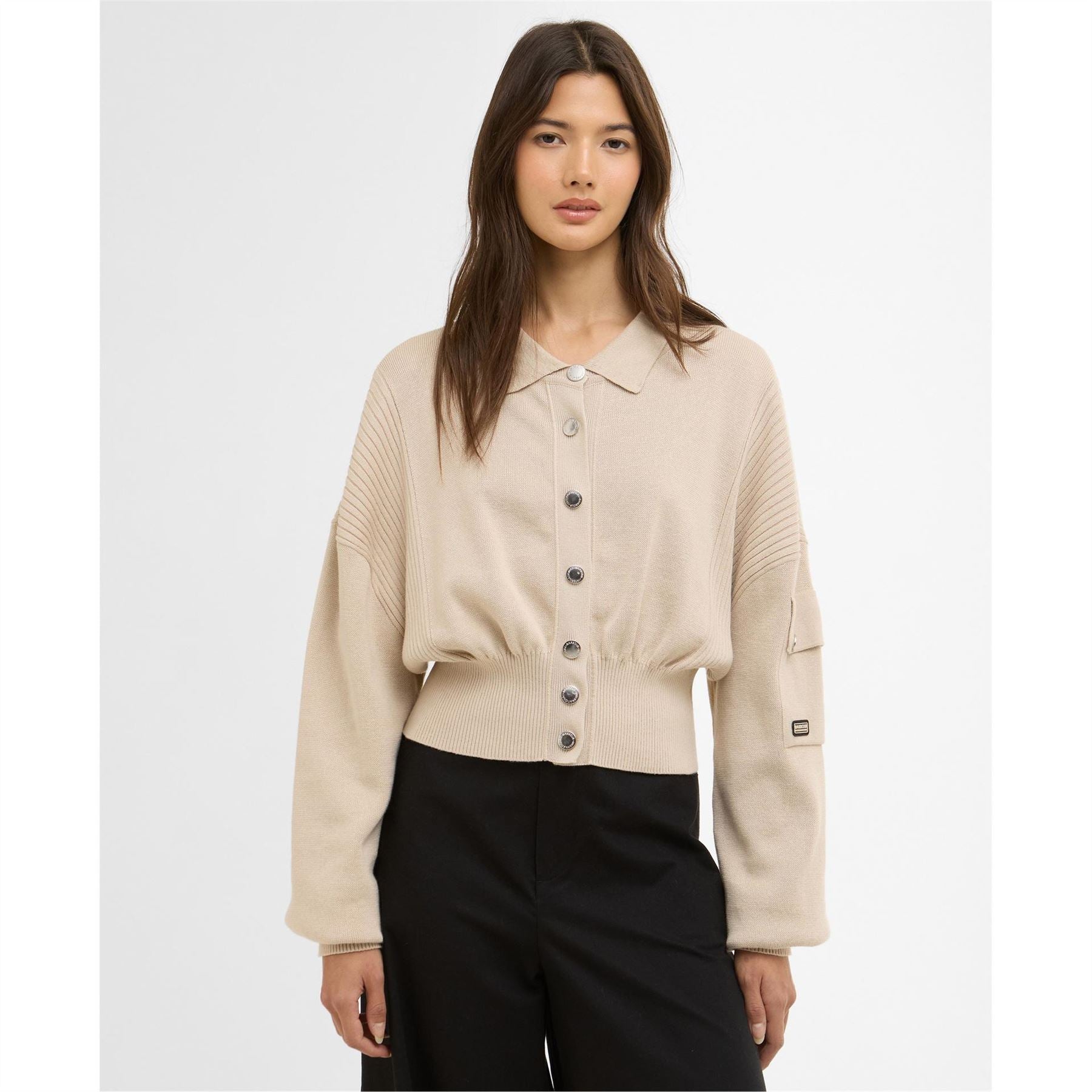 Barbour International Gigi Knitted Bomber