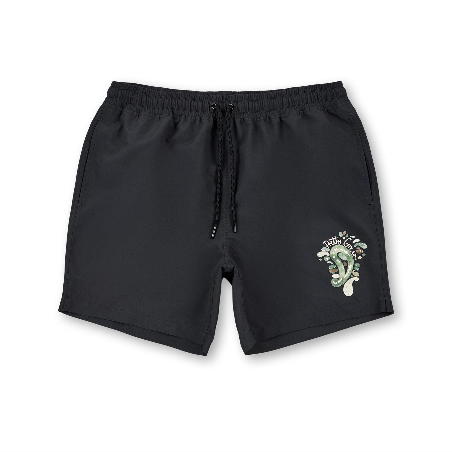 Pretty Green Regular Fit Graphic Print Swim Shorts