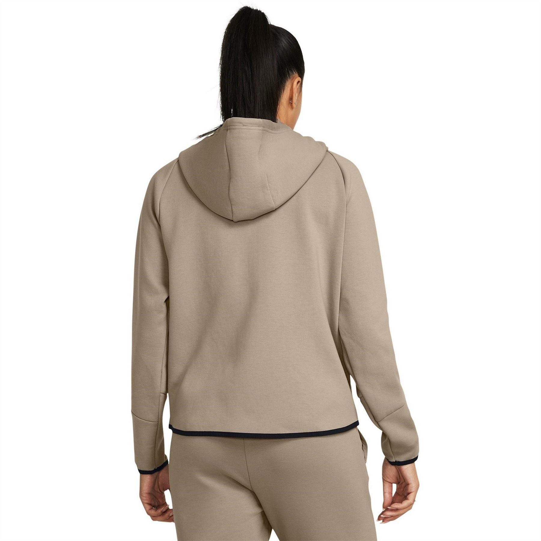 Under Armour Unstoppable Hooded Full Zipper Solid Patterned Sweat Jacket