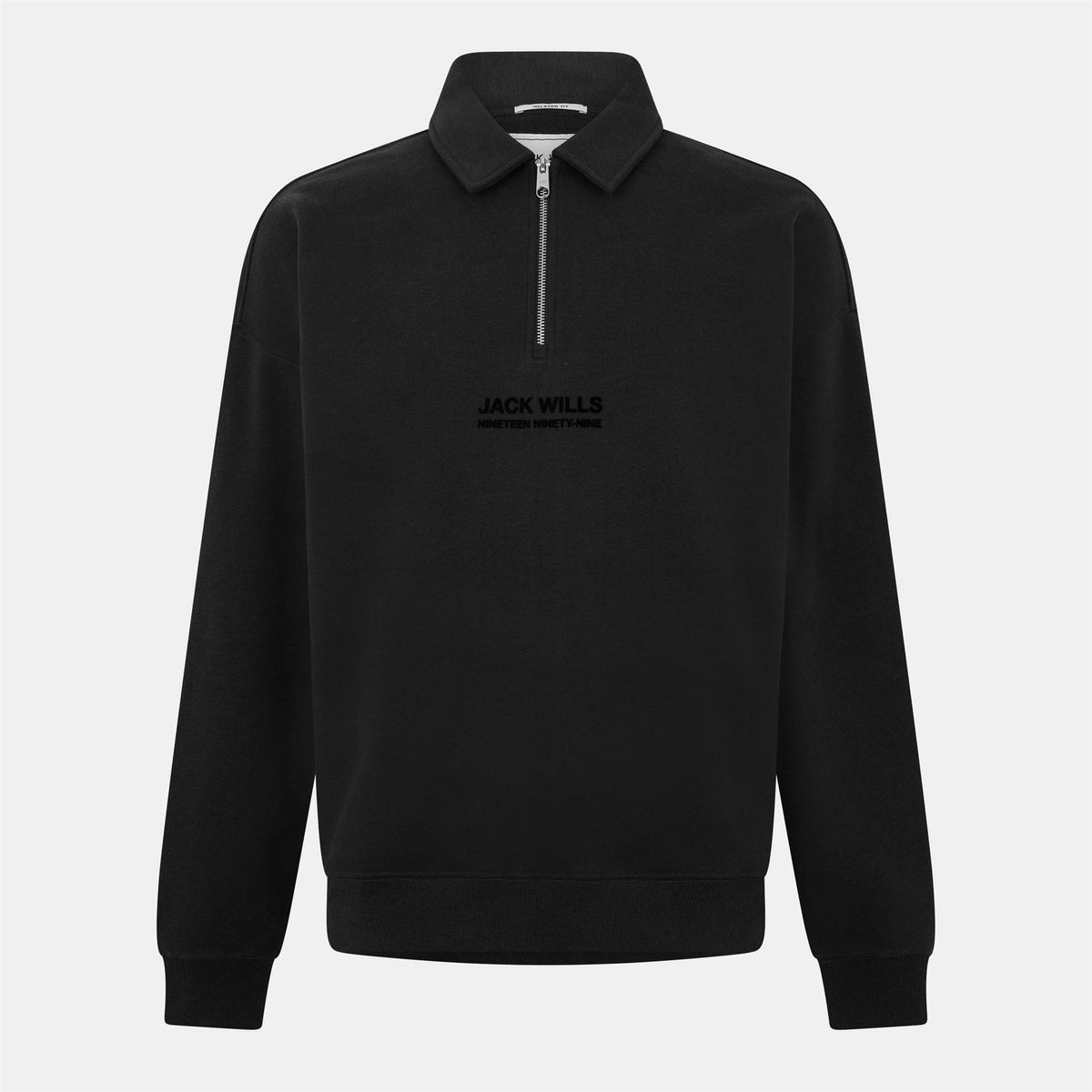 Jack Wills Slouch Quarter Zip Top