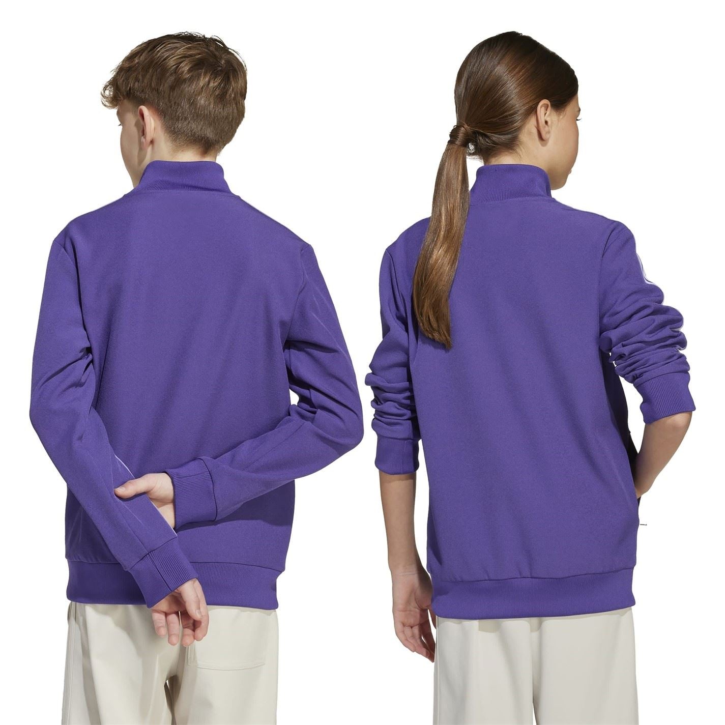 adidas Real Madrid Icon Tracksuit Top Juniors