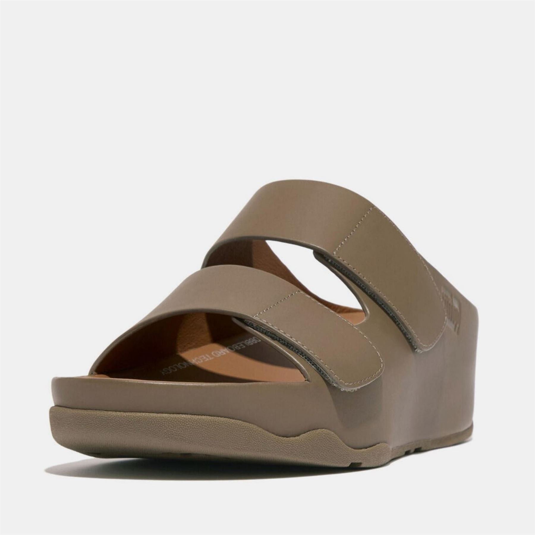 Fitflop Adjustable Leather Sliders