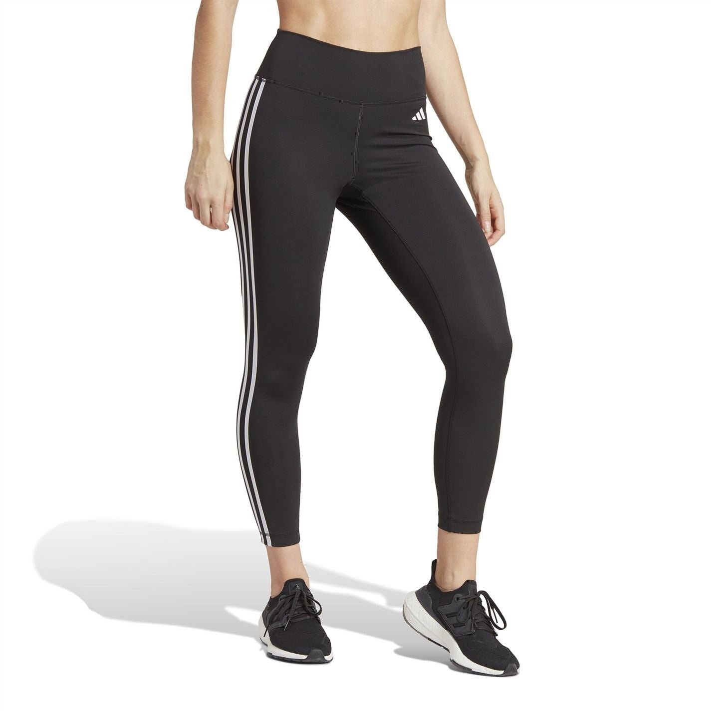 adidas Techfit 3 Stripes 7 8 Leggings