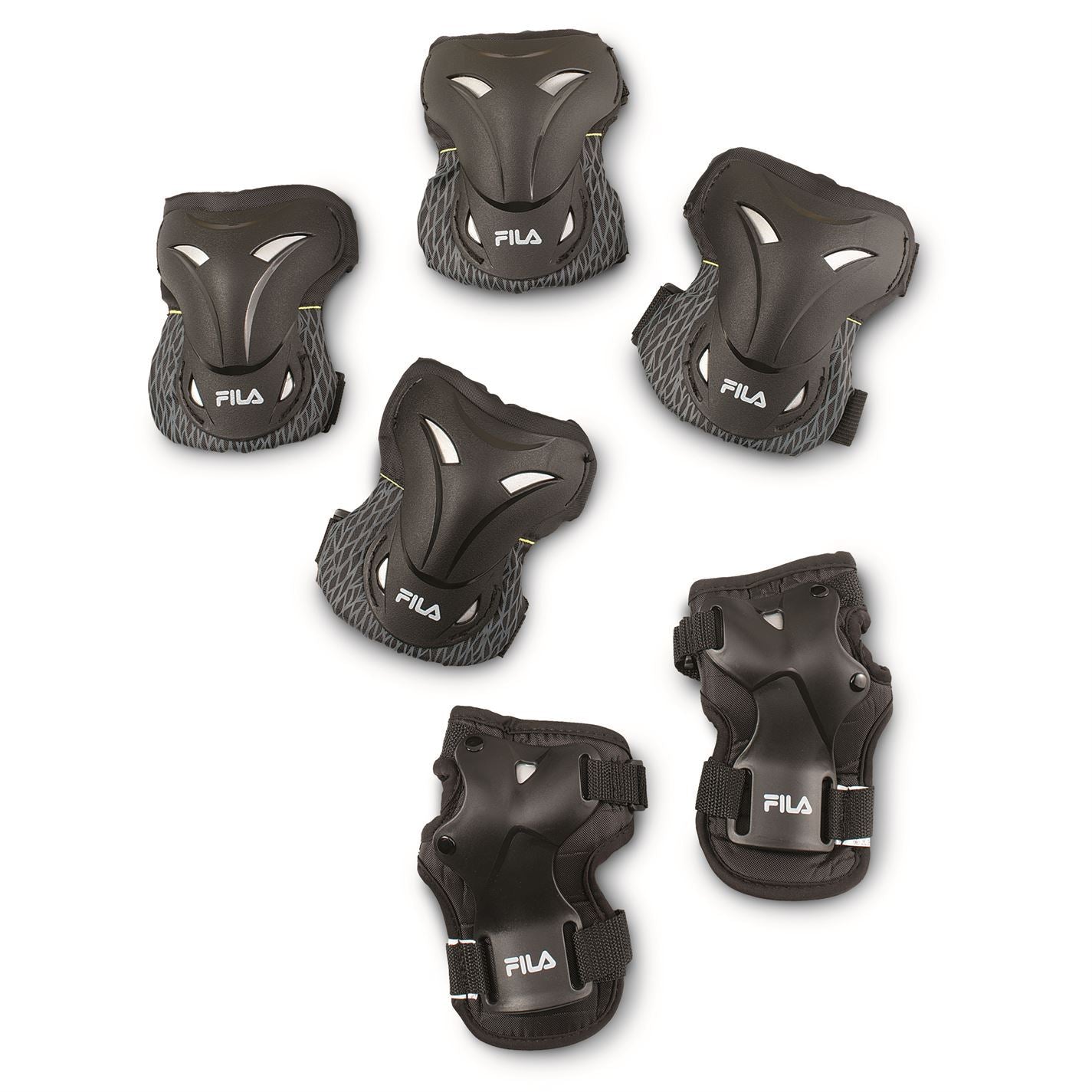 Fila 3 Pack Skate Pads Mens
