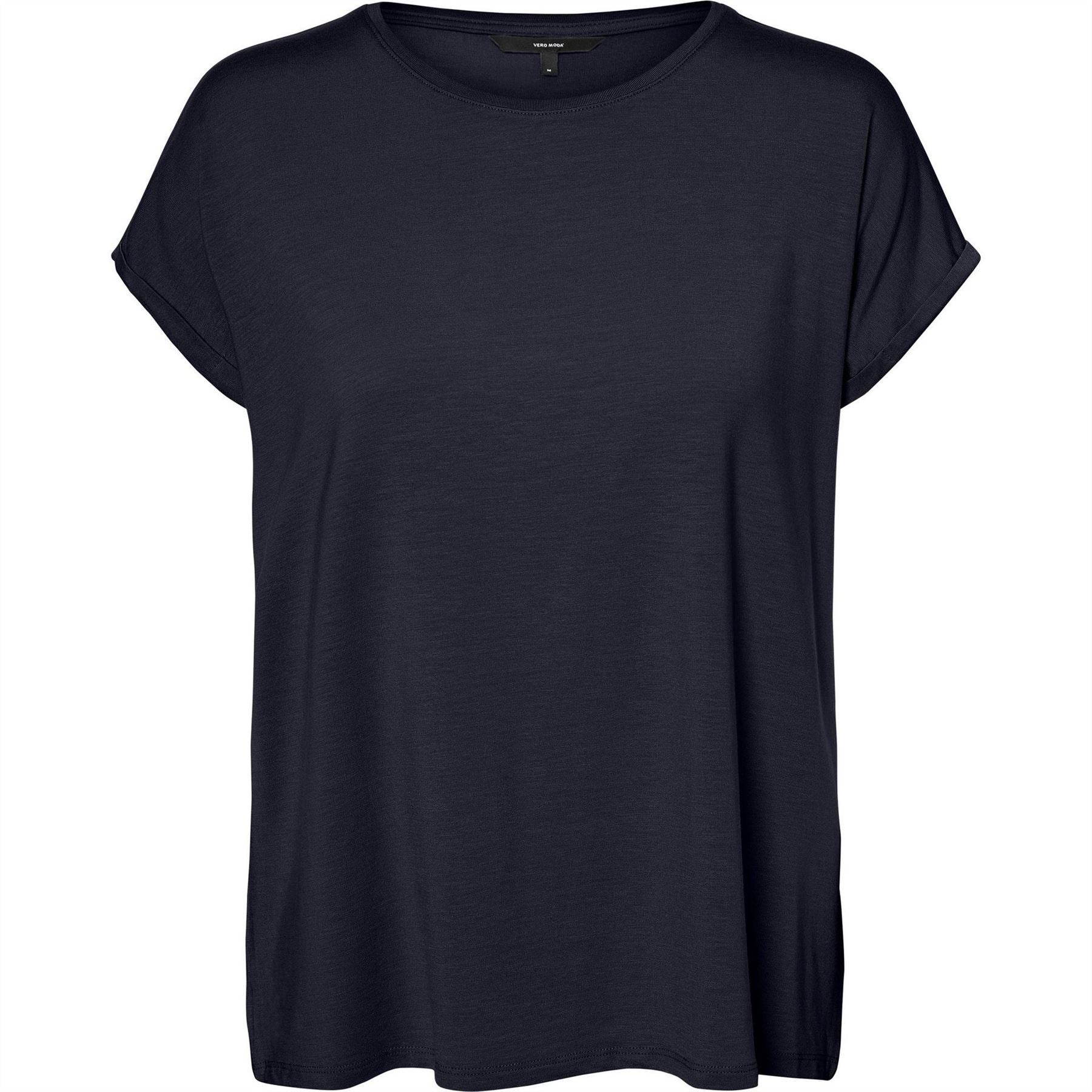 Vero Moda Womens Ava Plain Short Sleeve T-Shirt